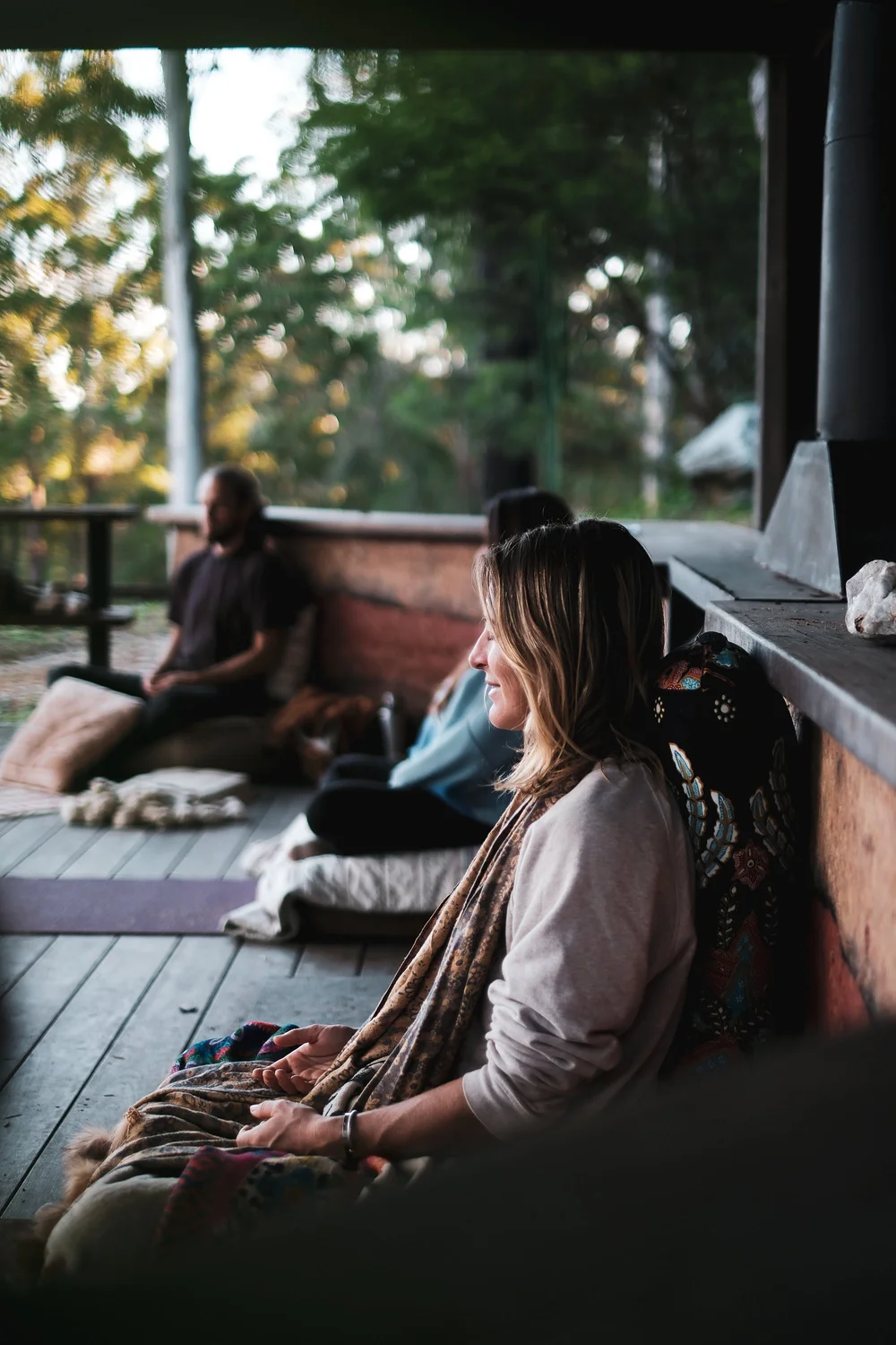 A group meditation