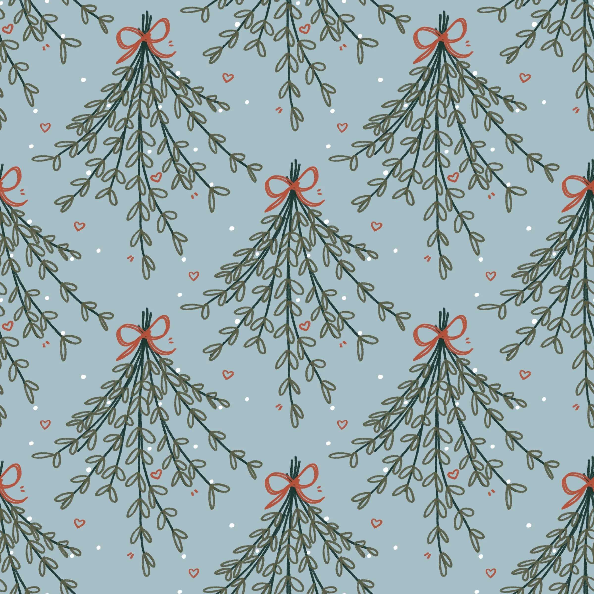 Dainty Mistletoe-Ice Blue-HW24-C30