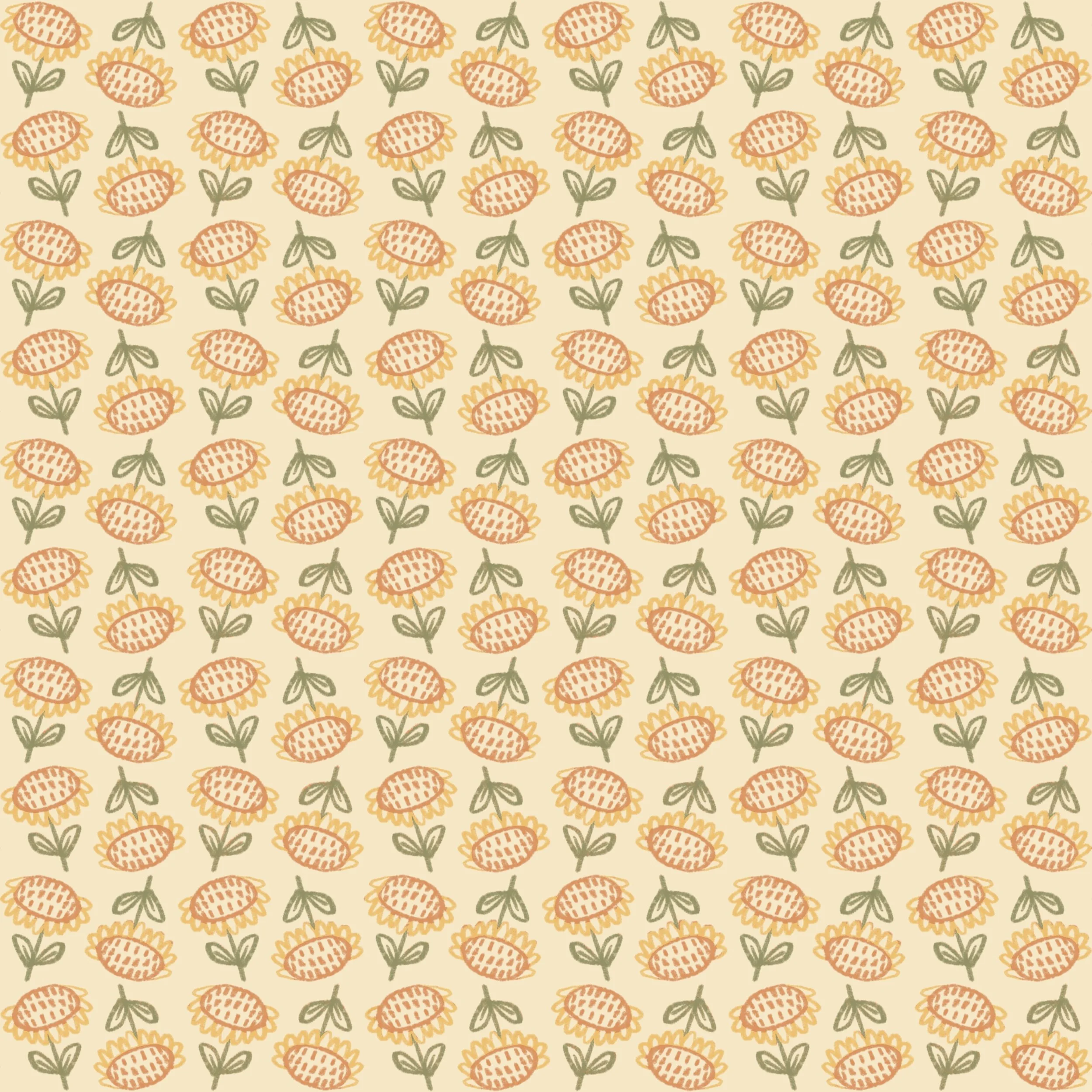 Sunflower Field - Beige Light - HW24-C73