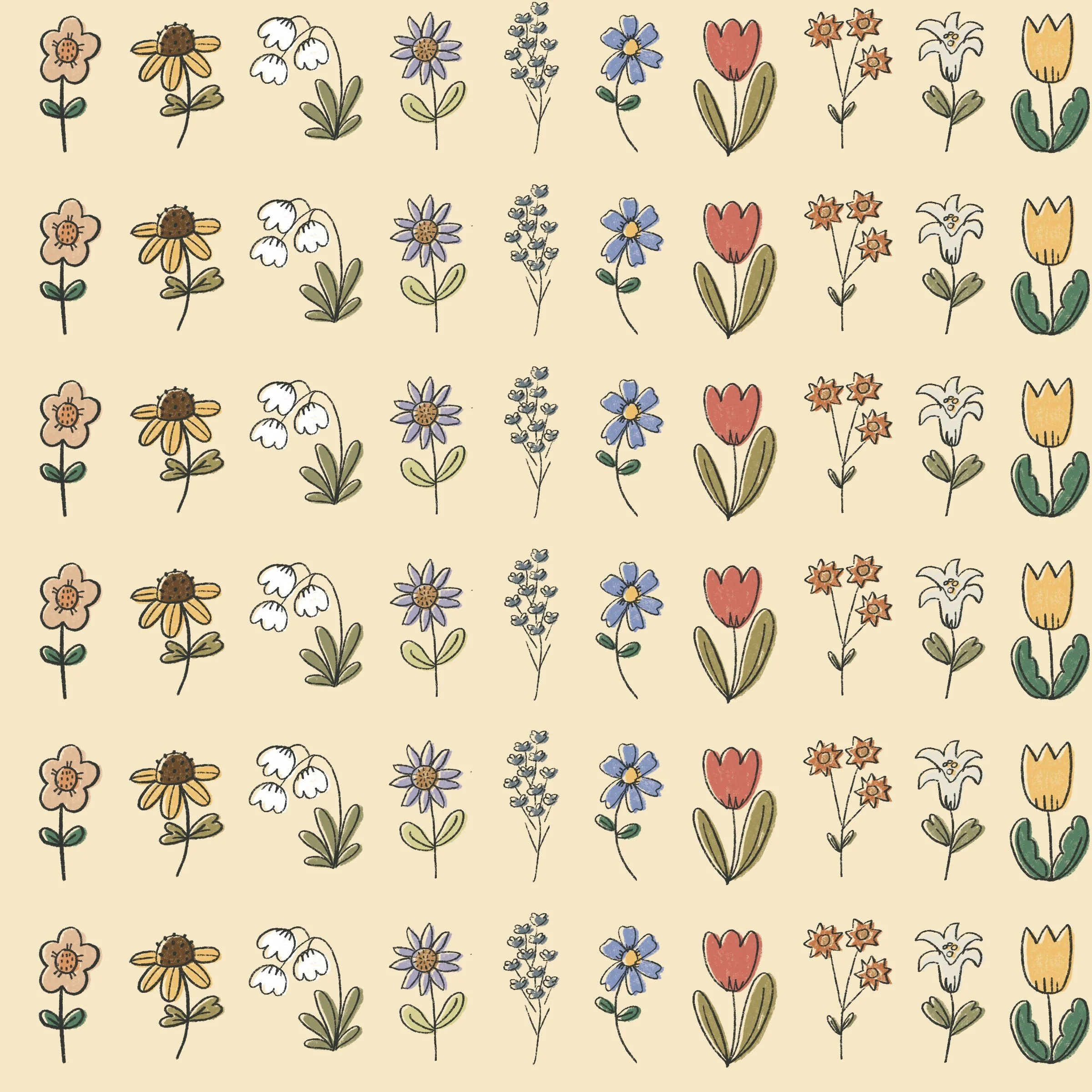 Wildflower Fields-Beige-HW24-C09