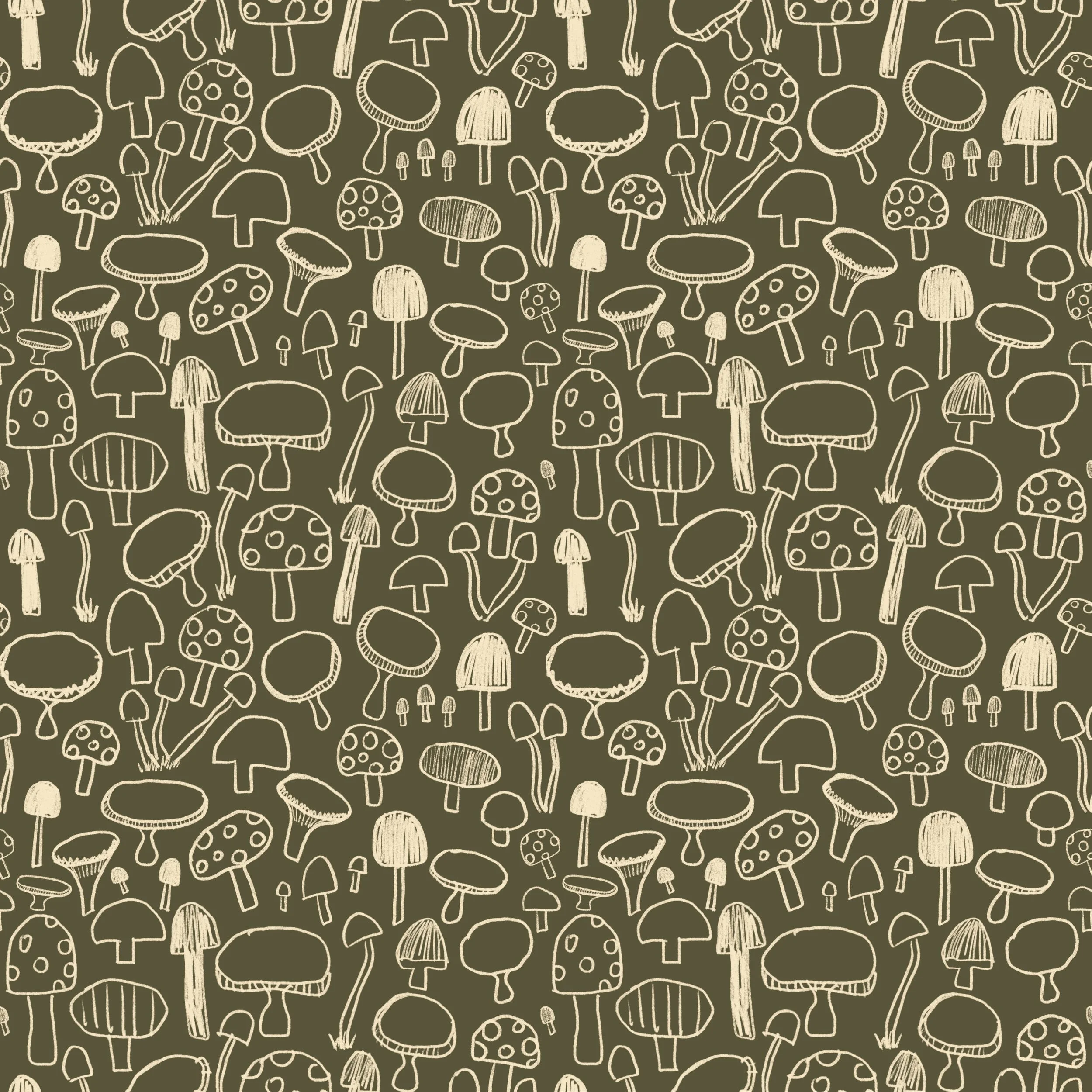 Shrooms-Dark Green-HW24-C95