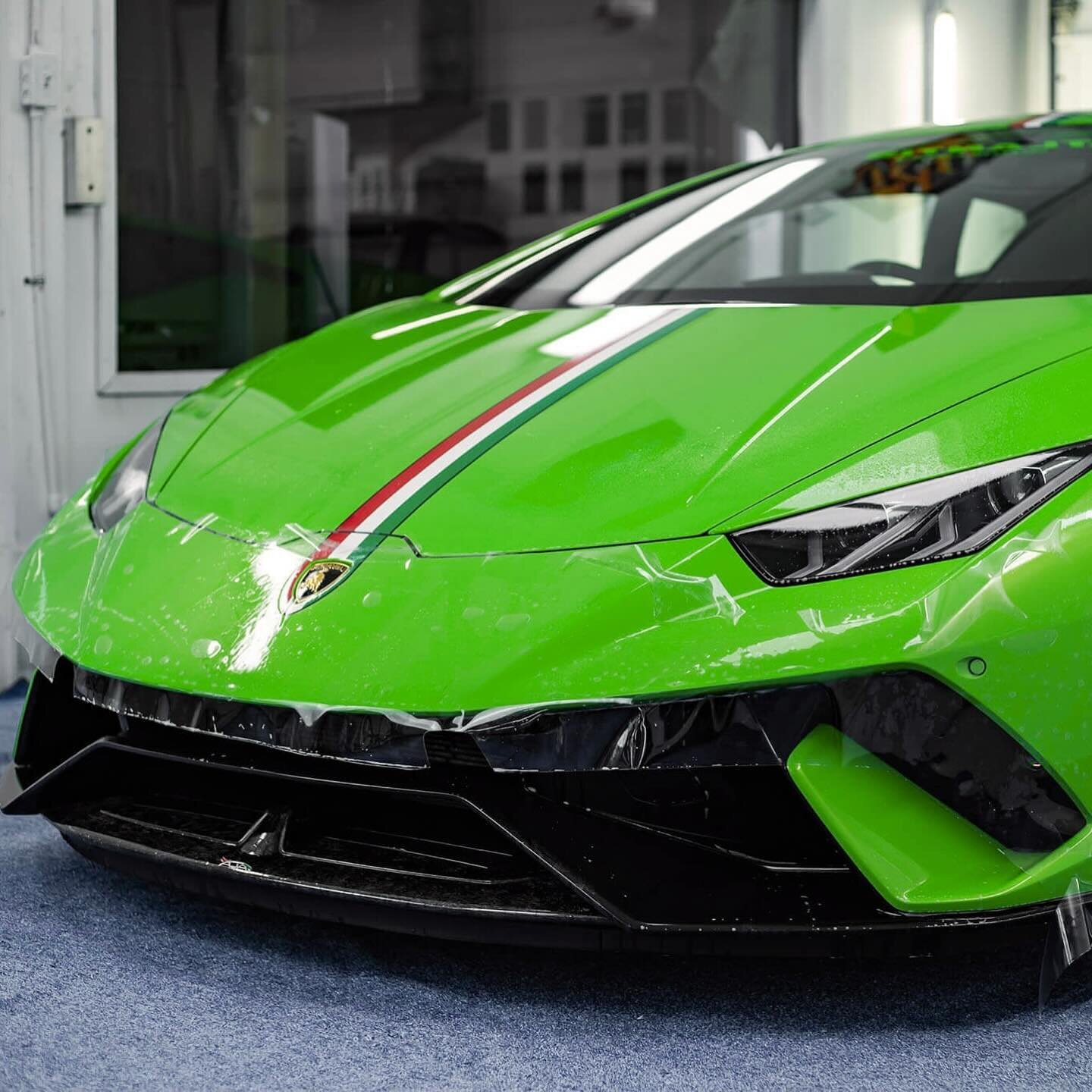 Finishing off 2023 with this stunning Lamborghini Huracan Performante in Verde Mantis. In for our Front End PPF. 

📍Collingwood, Melbourne 🇦🇺

#melbourne #paintprotectionfilm #ppf #paintprotection #ceramiccoating #xpel #suntek