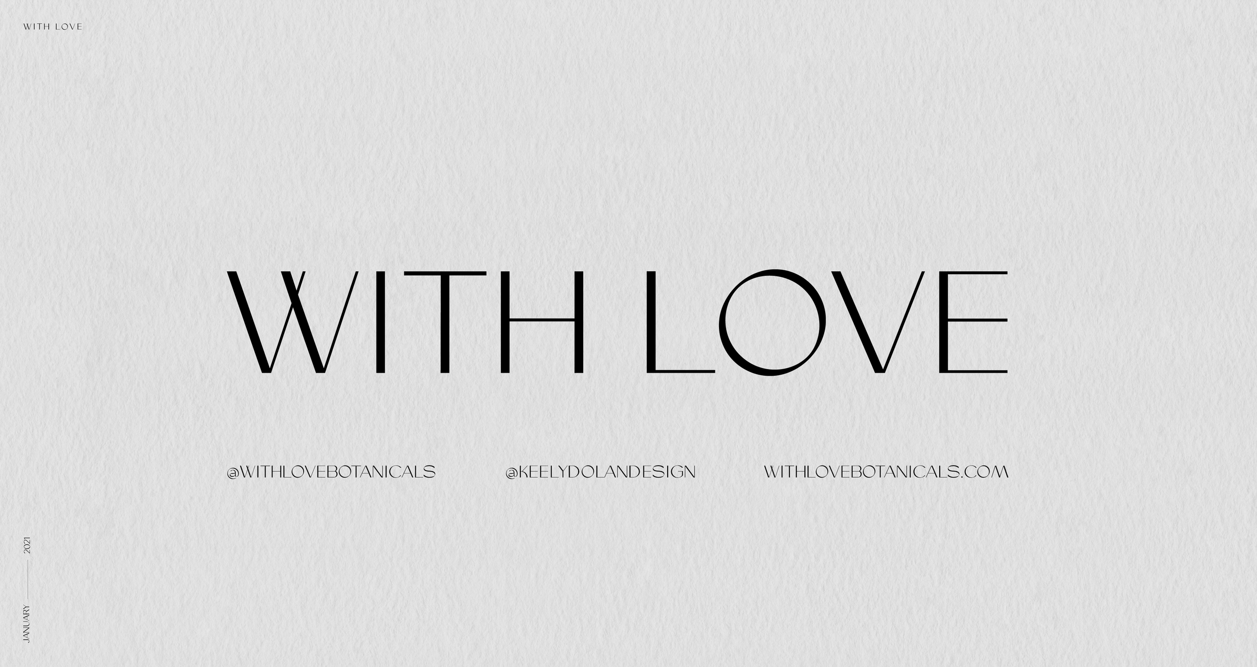With Love Botanicals - case study