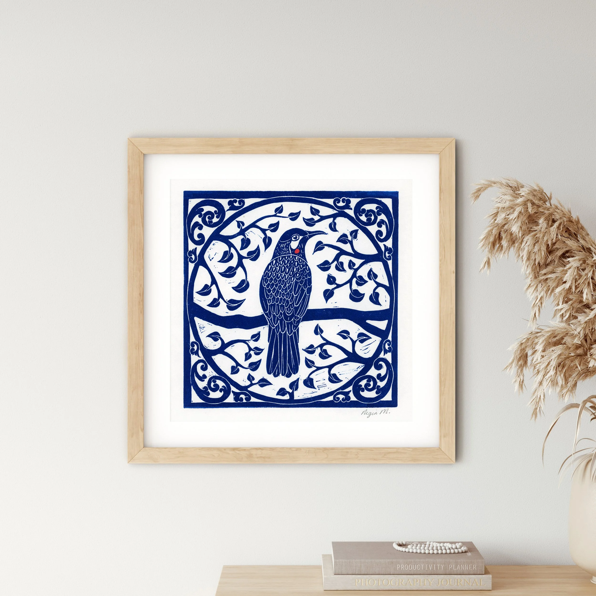 Linocut Print - THEIR PLACE