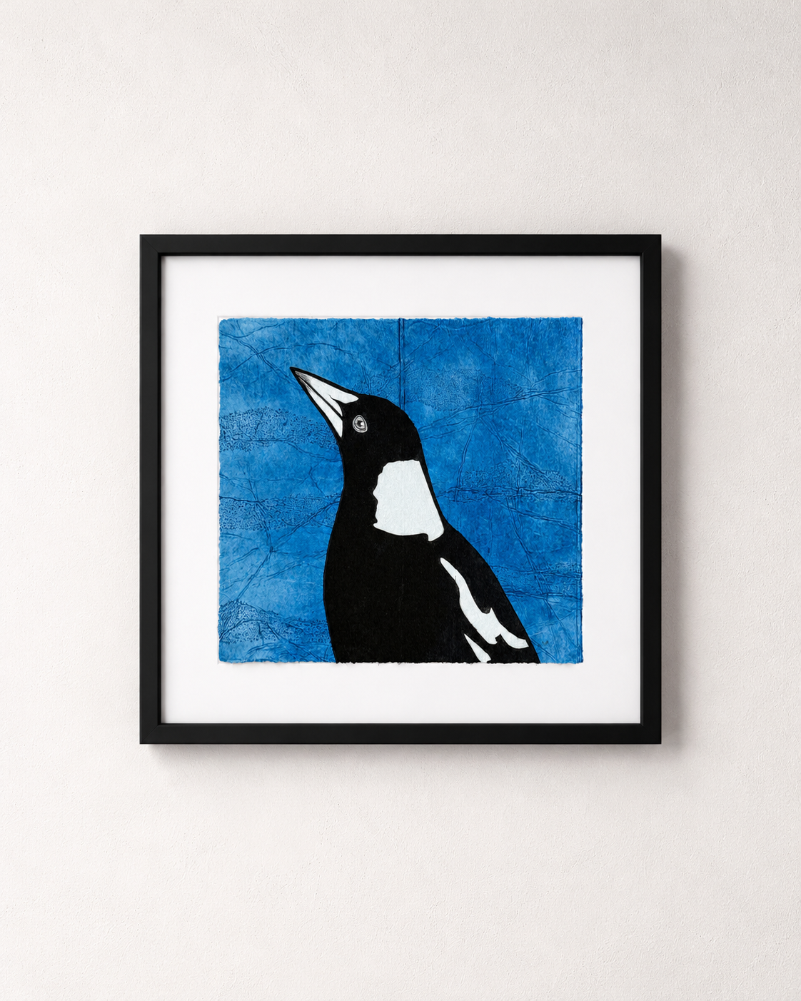 Framed Magpie Print on Blue.png