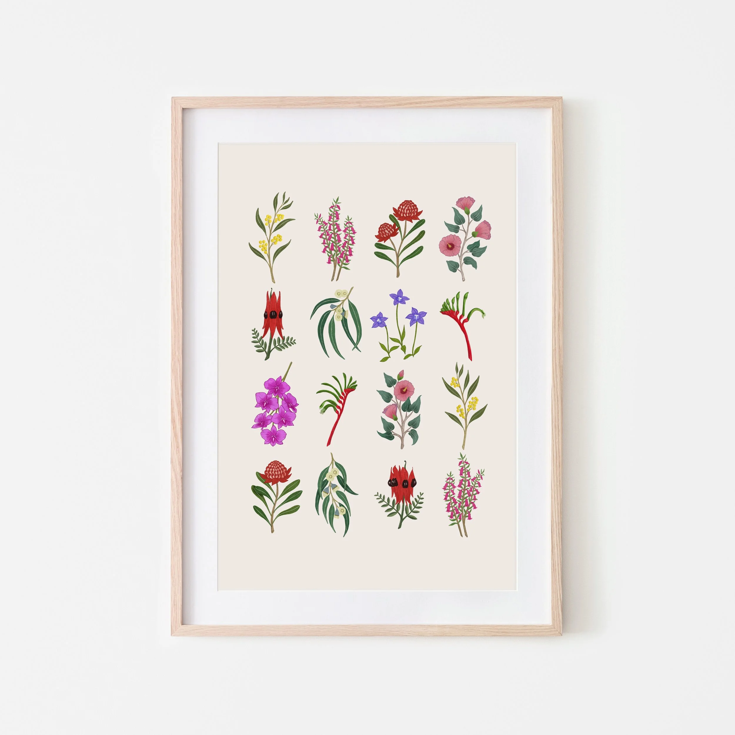 Art Print - FLORAL EMBLEMS