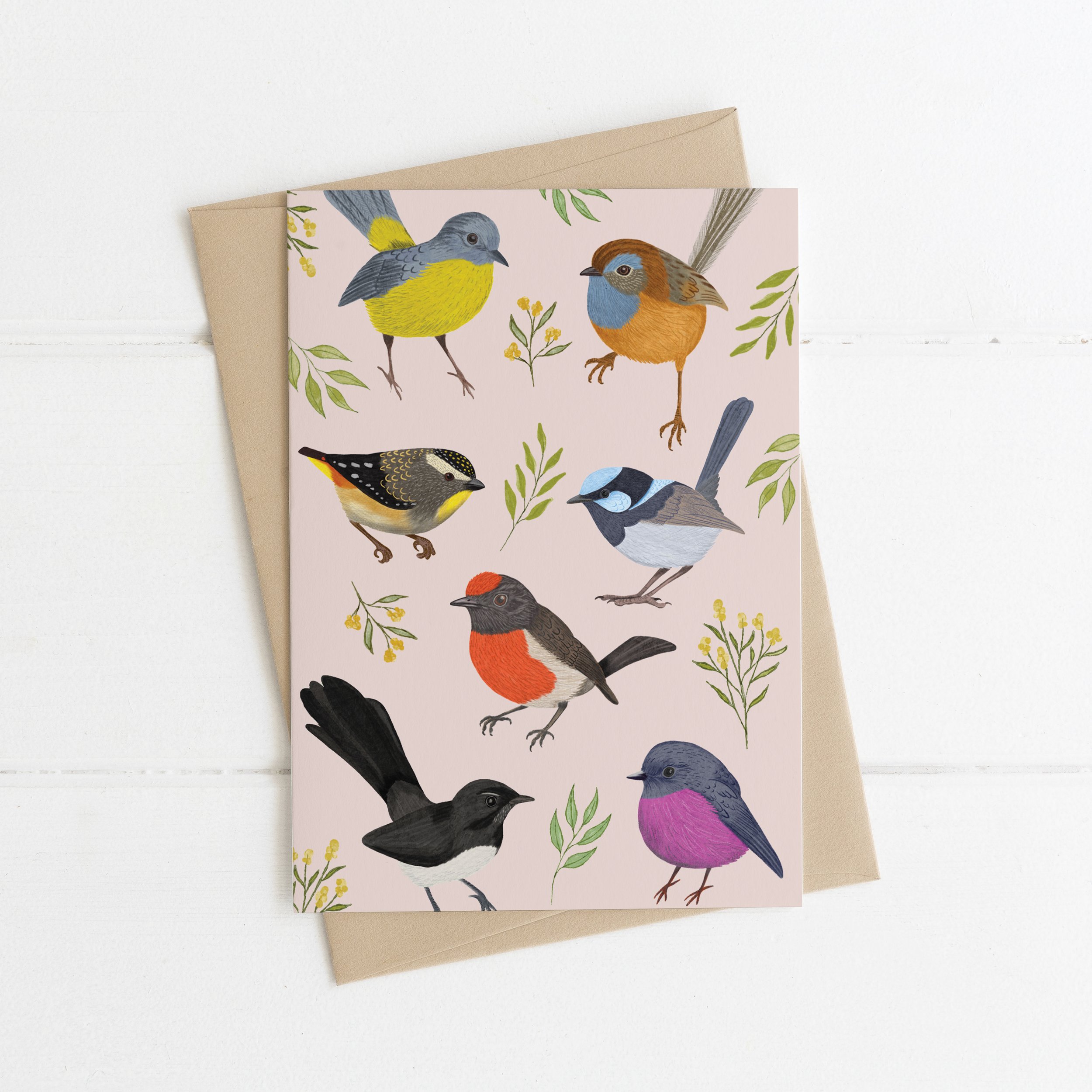 Greeting Card - LITTLE BIRDIES
