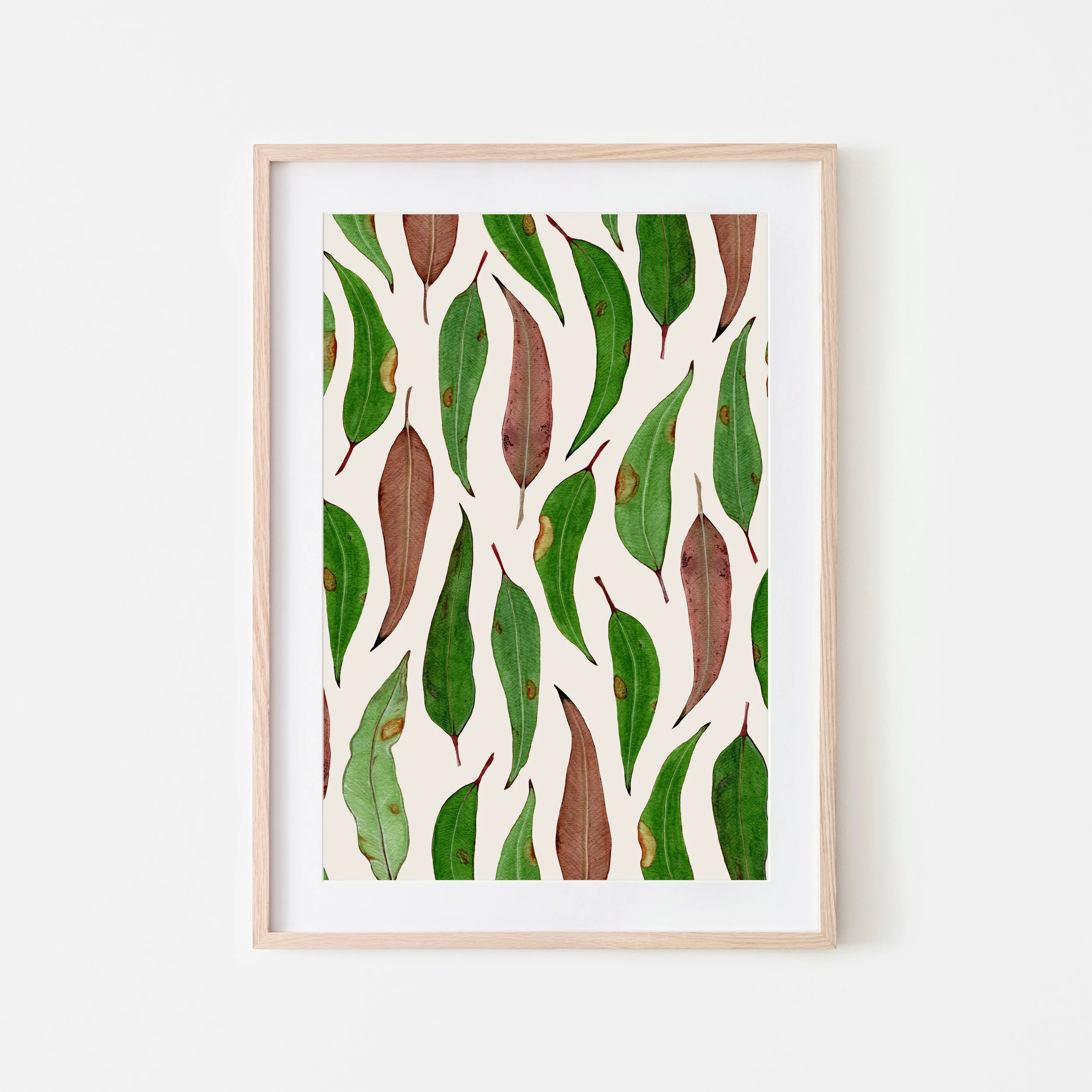 Art Print - GUM LEAF JIGSAW