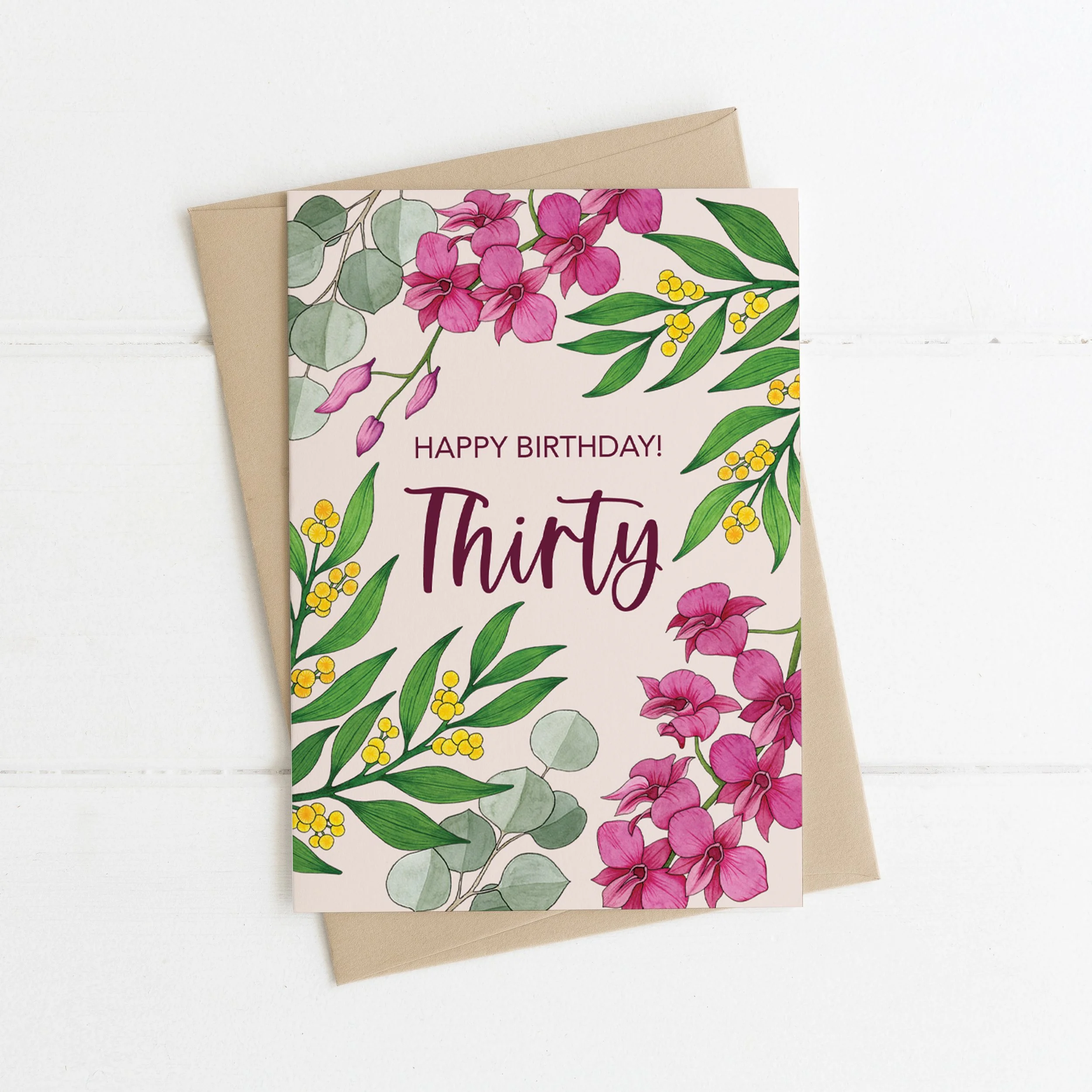 Greeting Card - 30 BIRTHDAY