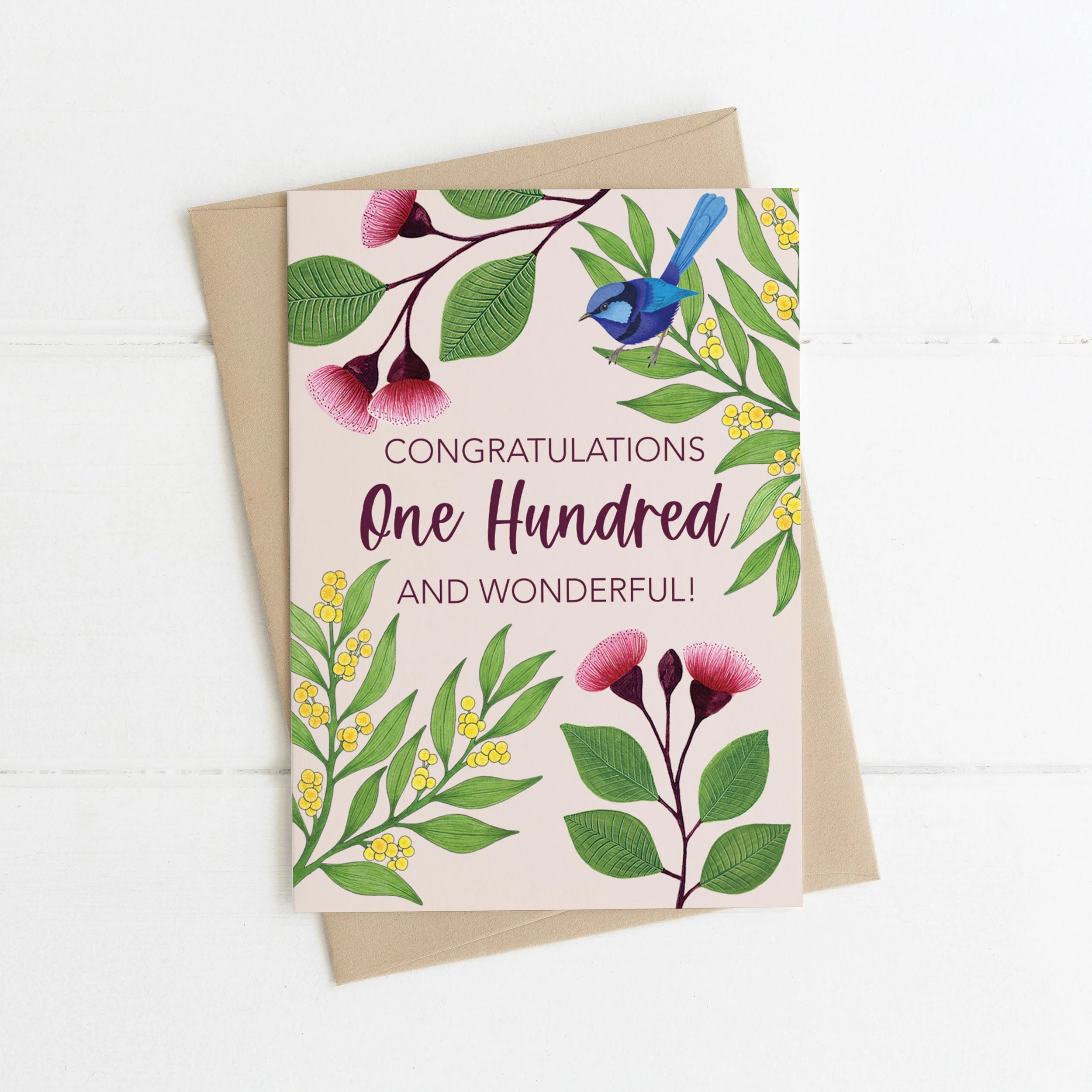 Greeting Card - 100 BIRTHDAY