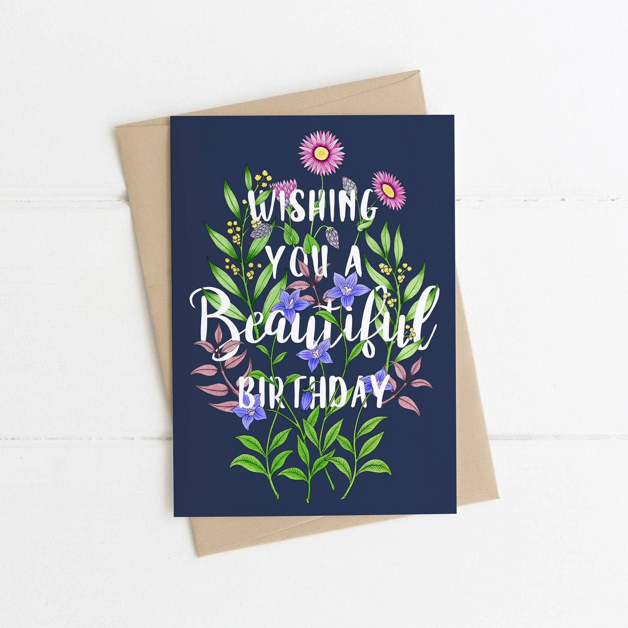 Greeting Card - BEAUTIFUL BIRTHDAY