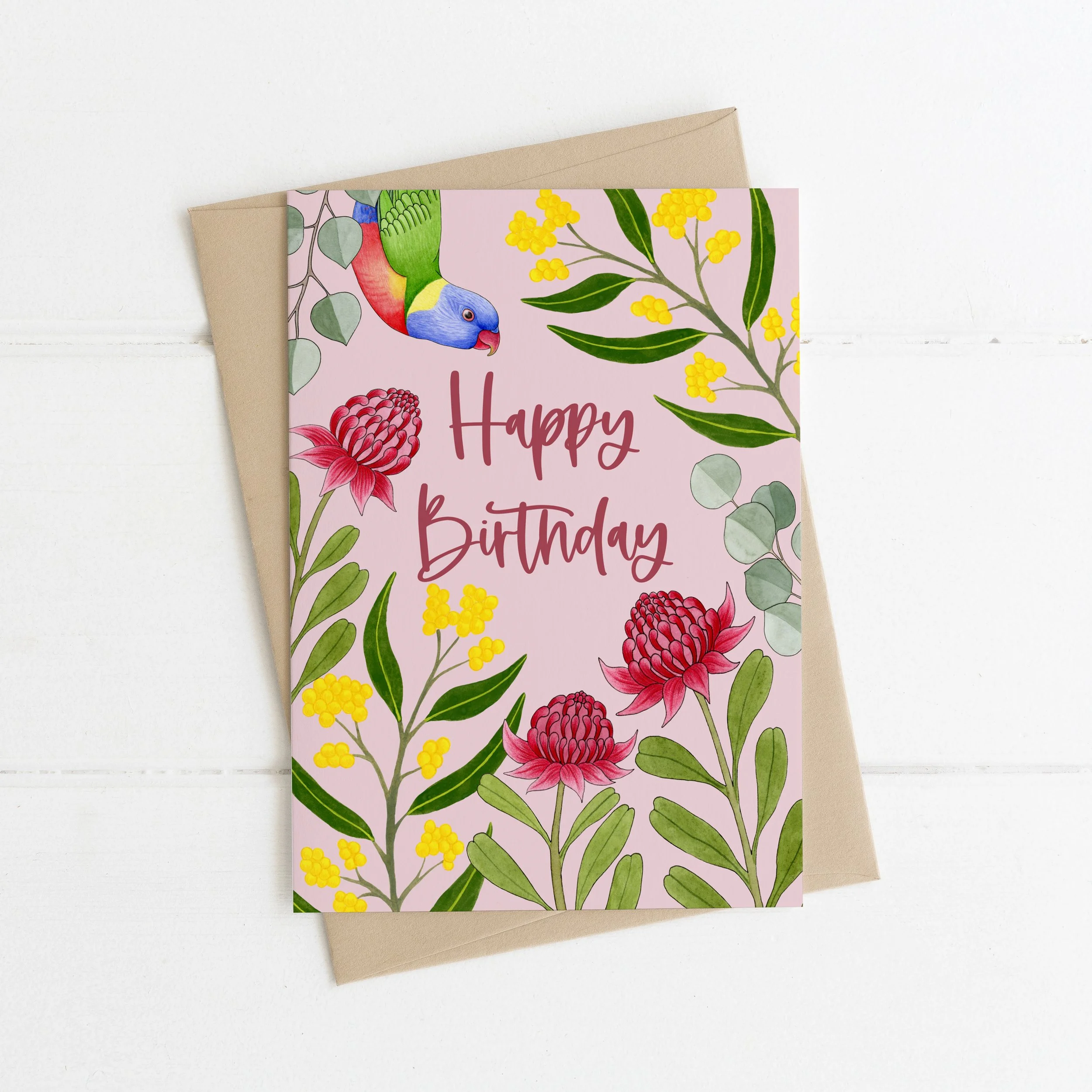 Greeting Card - BIRTHDAY GARDEN