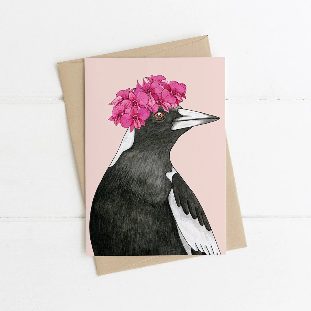 Greeting Card - MR MAGPIE
