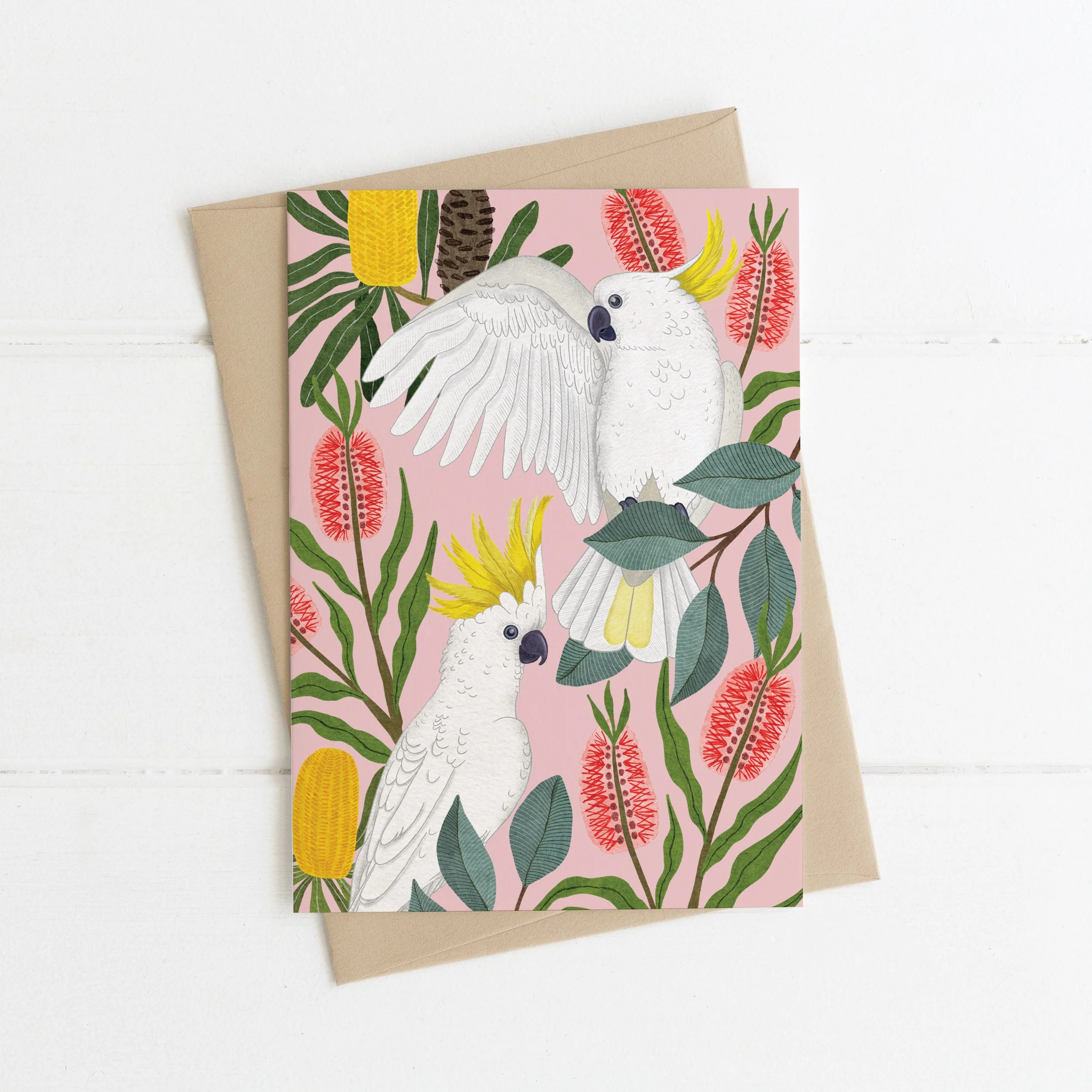 Greeting Card - AUSSIE SQUAWKERS