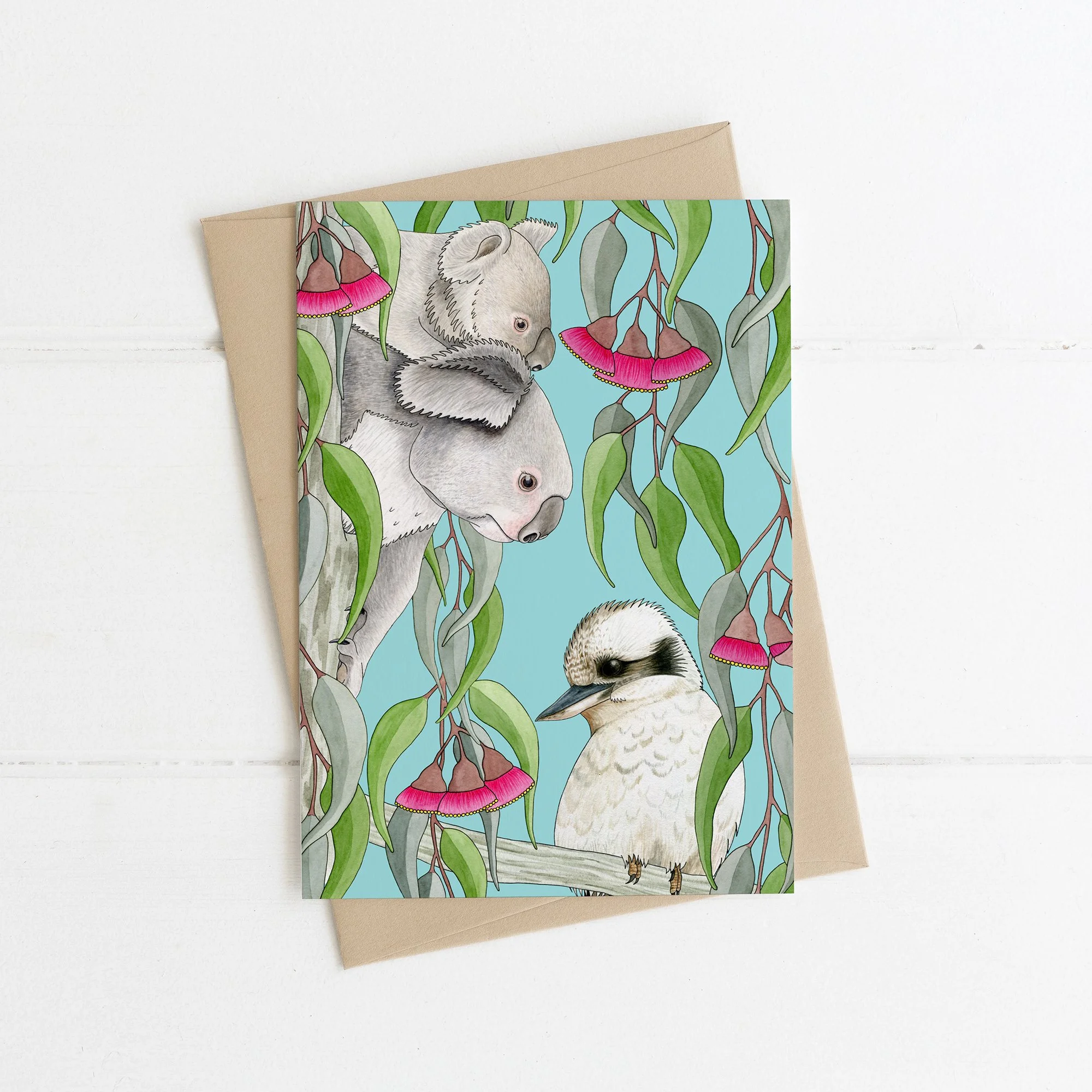 Greeting Card - KOALA GUMTREE GANG