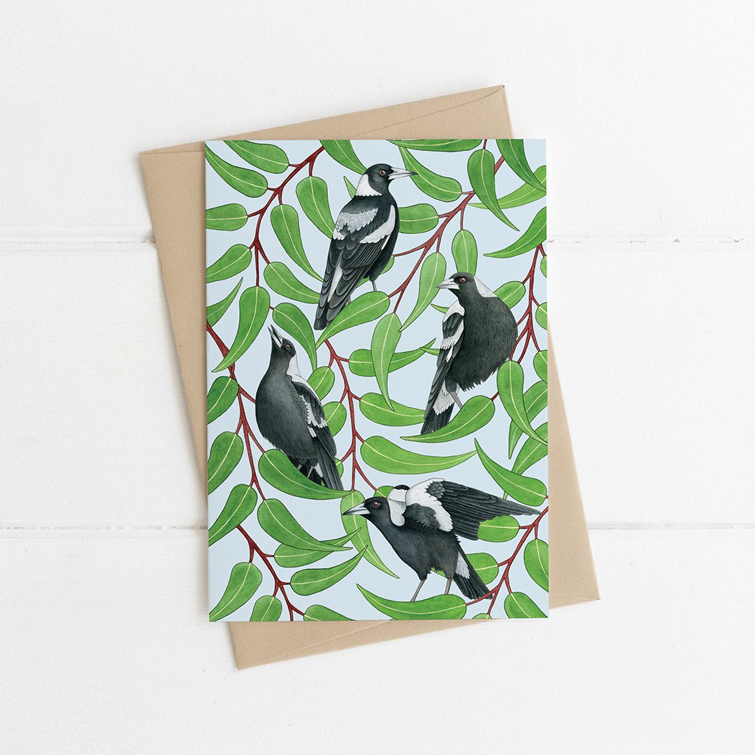 Greeting Card - MAGPIE'S WARBLE