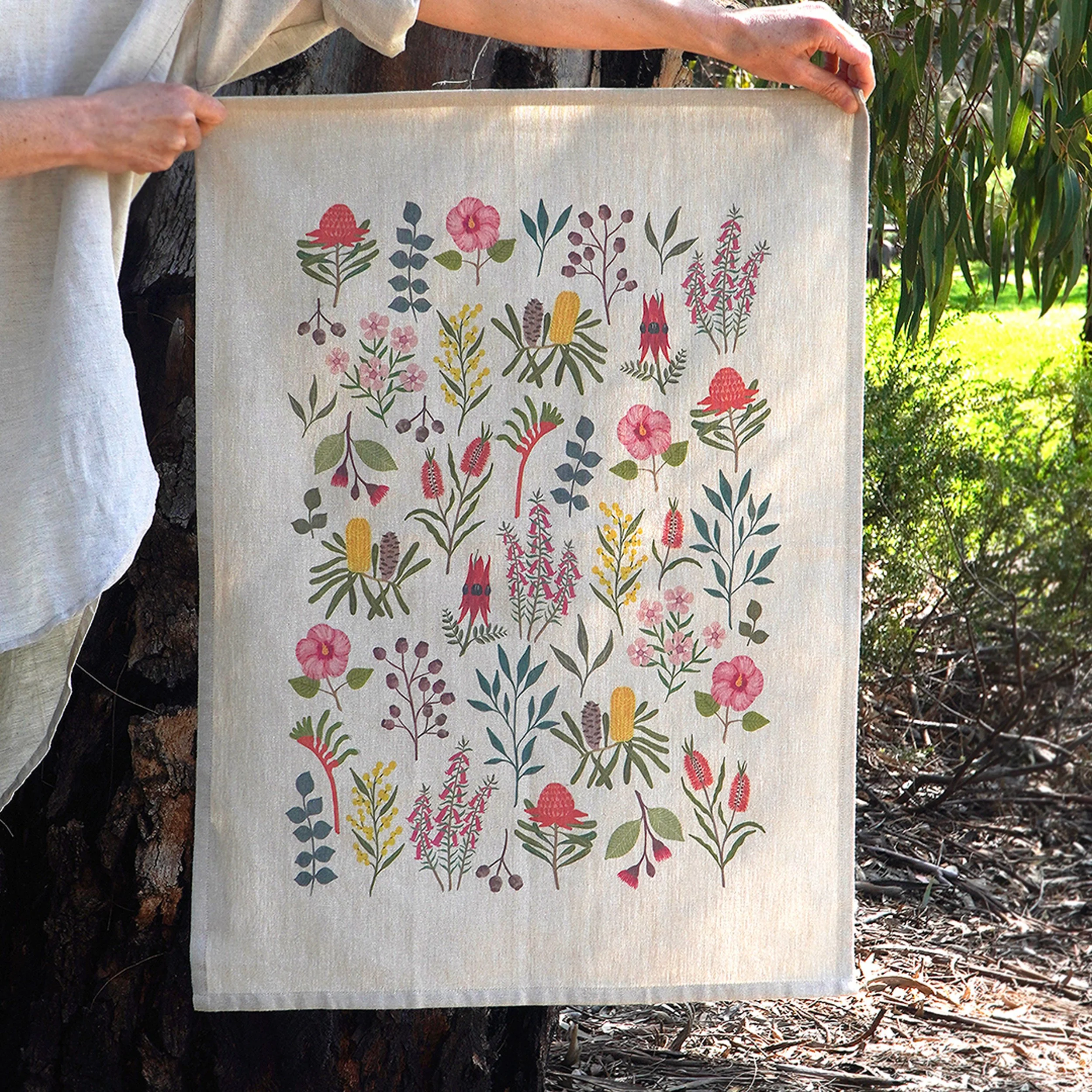 Tea Towel - AUSTRALIAN WILDFLOWERS