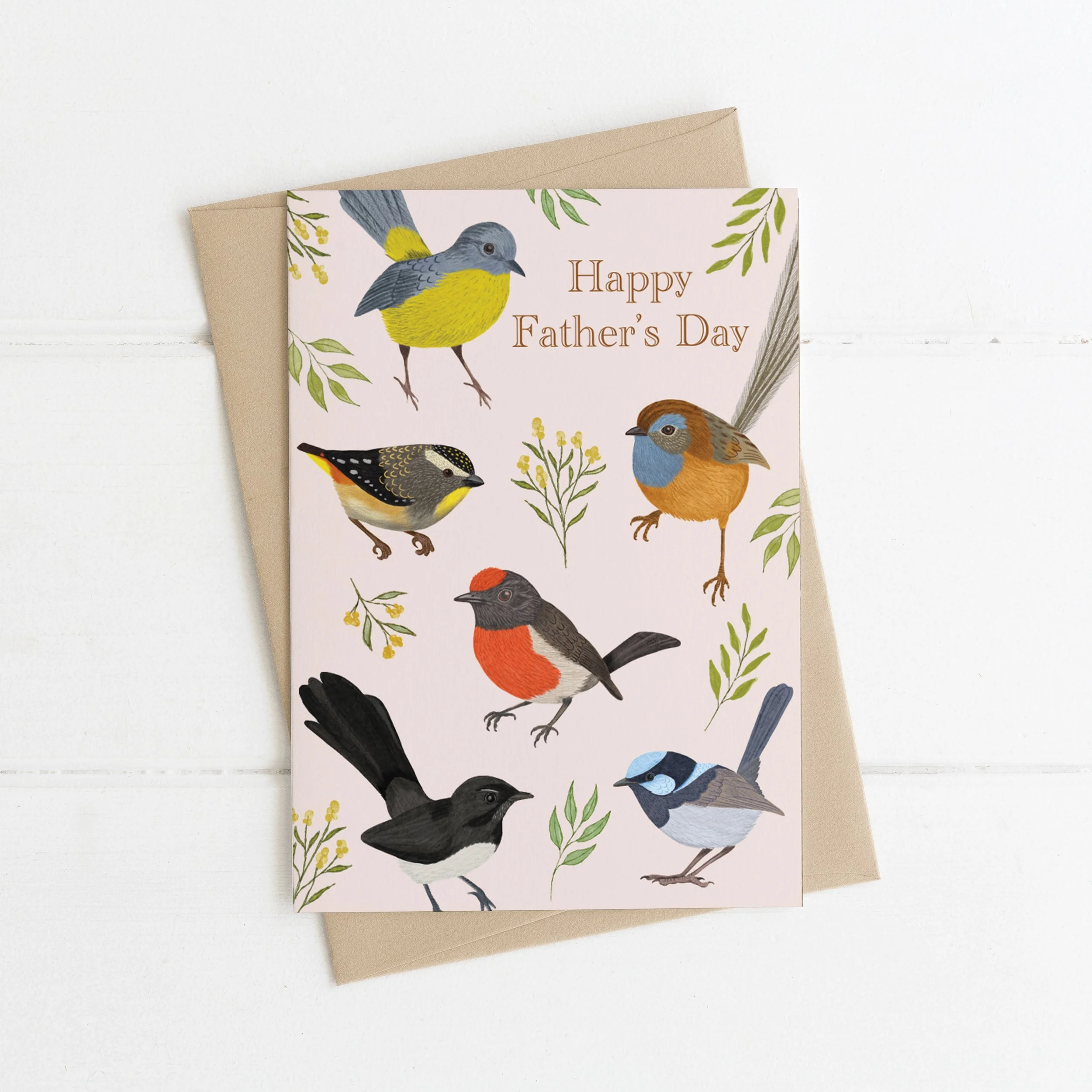 Greeting Card - LITTLE BIRDIES FATHER'S DAY