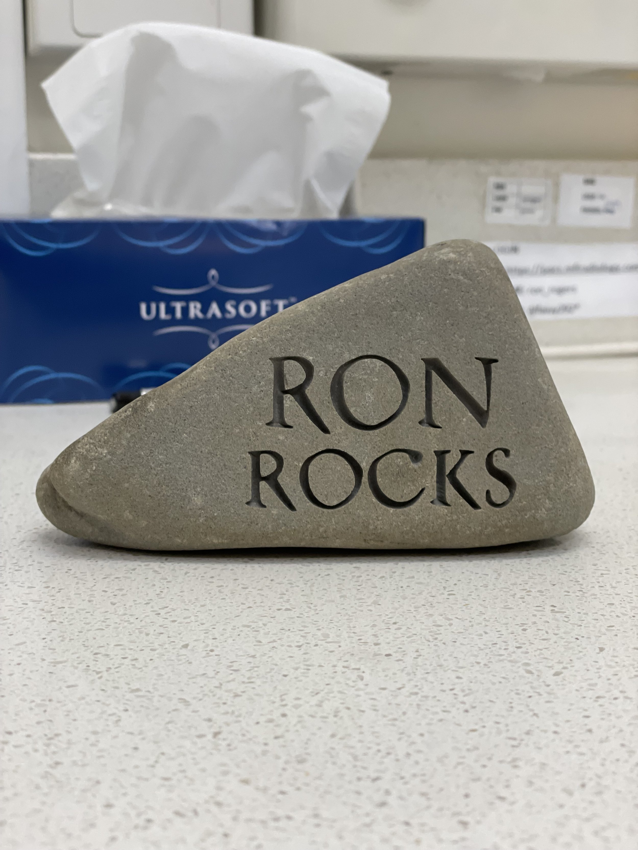 Engraved Stone Co Ron Rocks Flinders Dentist