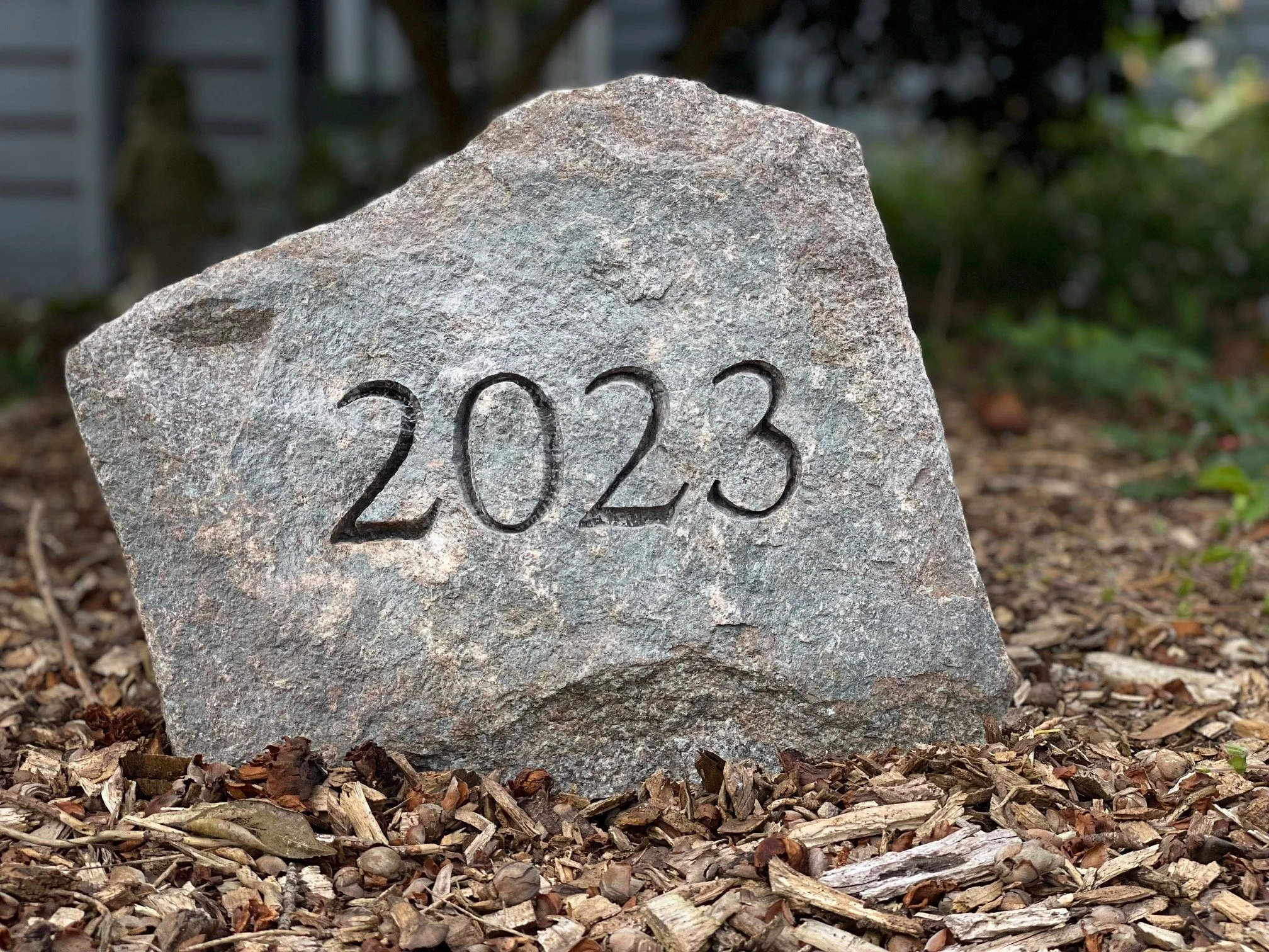 Engraved Stone Co Engraved Stone 2023 House Number Or Twenty Twenty-three Year