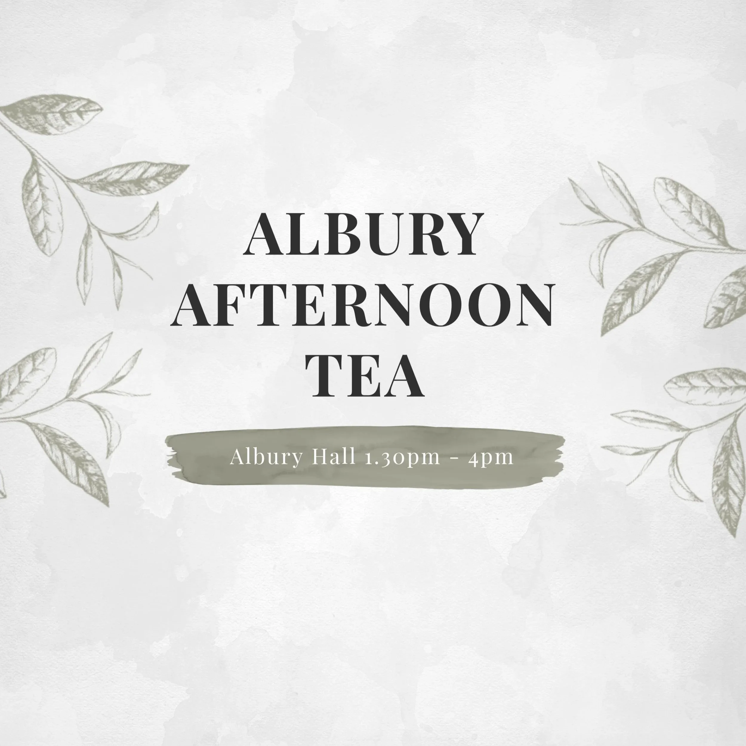 Albury Afternoon Tea