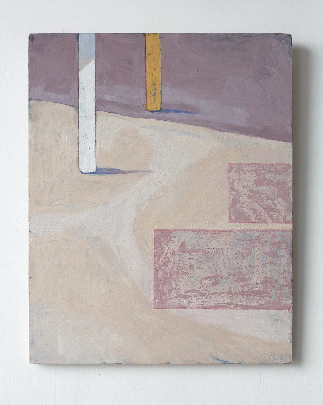  Flemish Landscape #1, 2026, Gouache on Plywood — 24 x 30 cm.