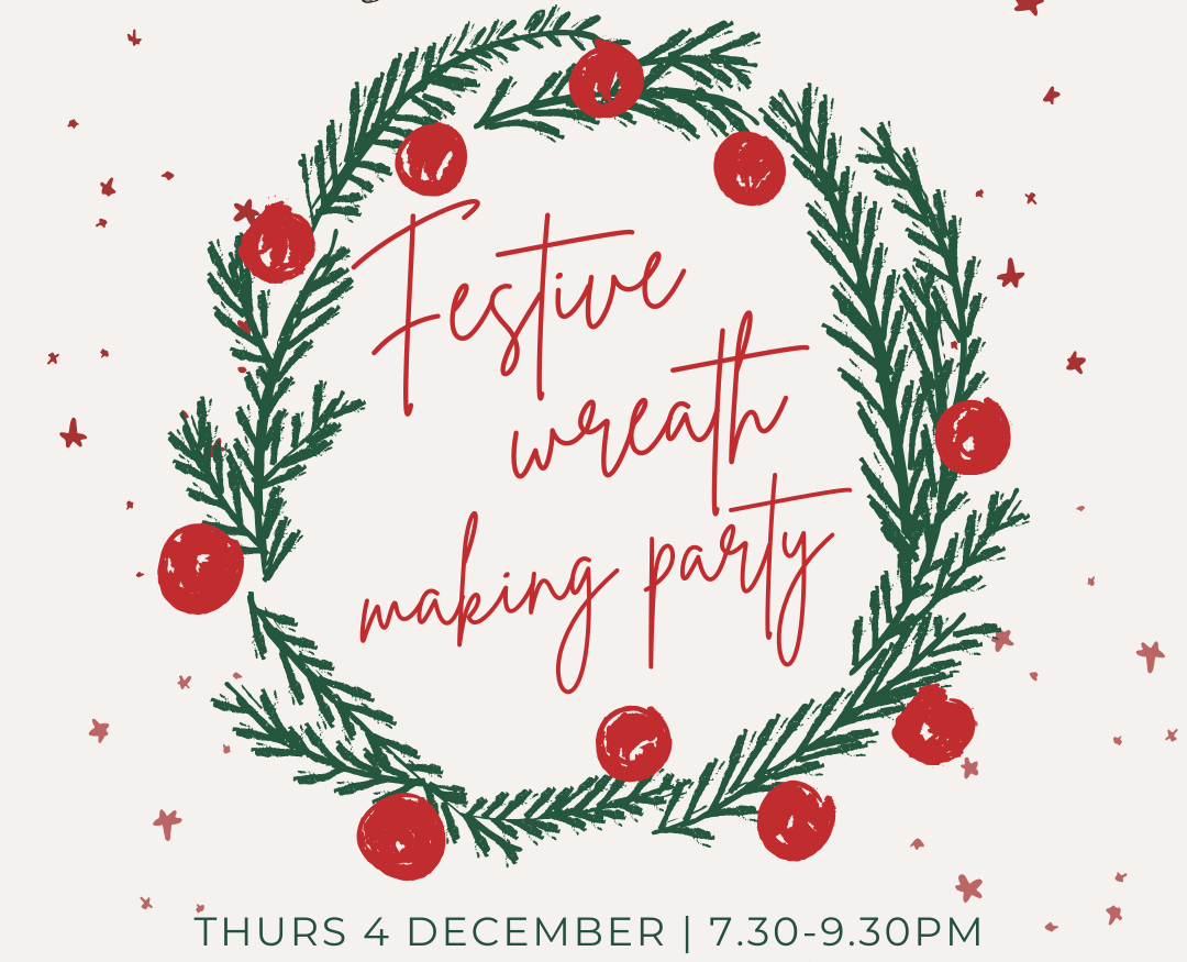 Festive Wreath Making Party