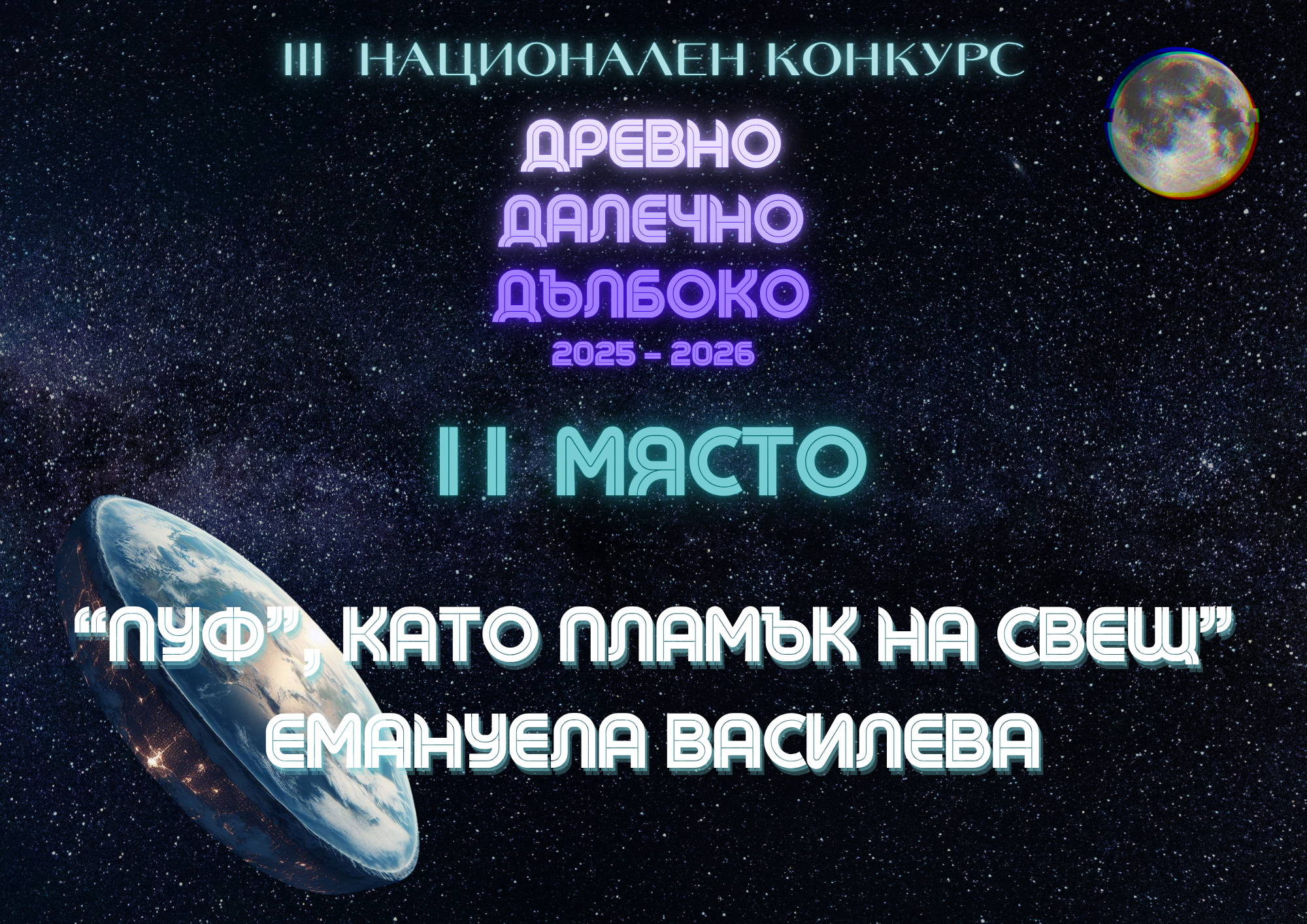 „Пуф”, като пламък на свещ