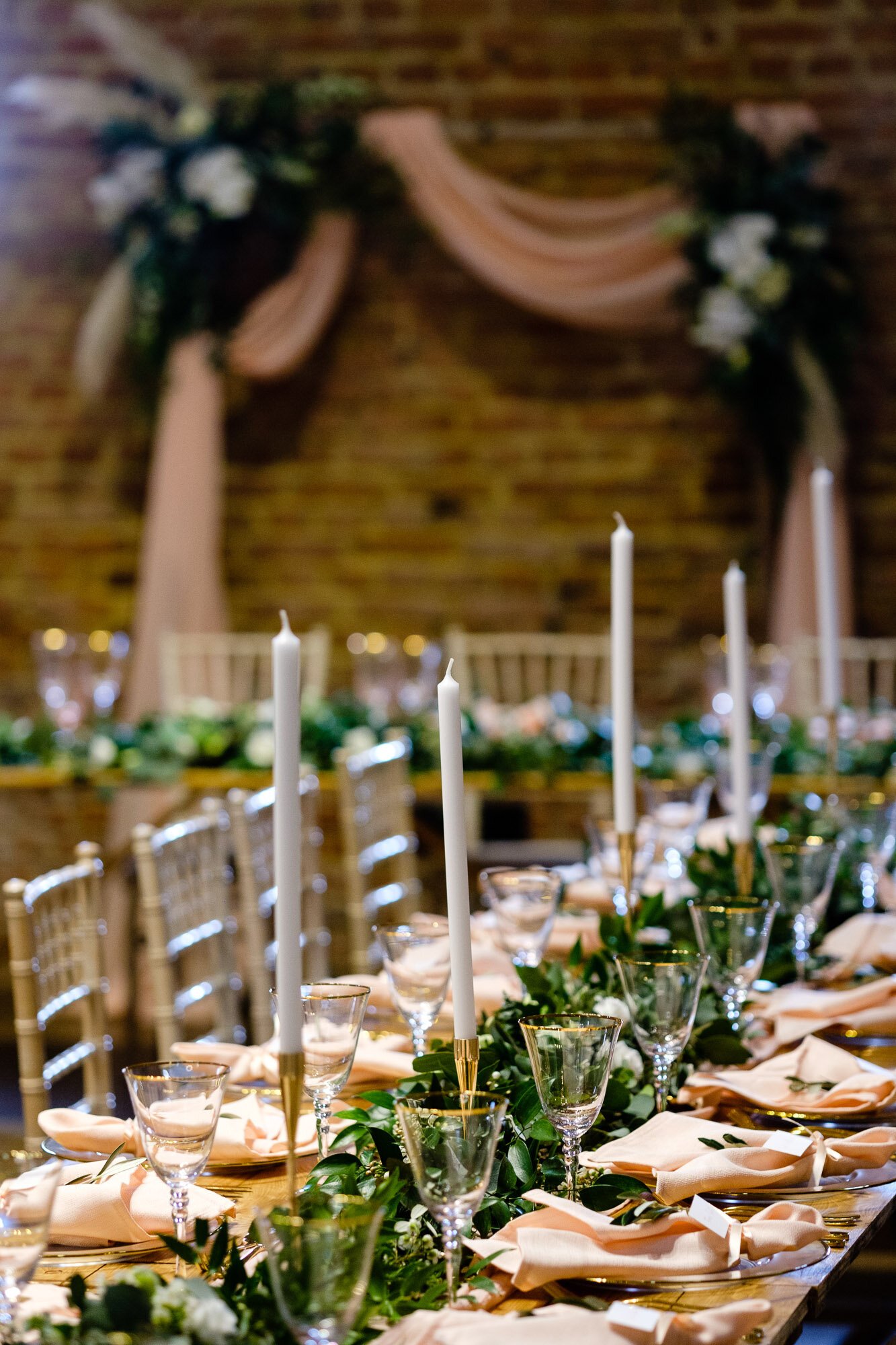 Essex and Suffolk Wedding & Event Planner Amae - Look 1 Inc Ceremony arch Taper Candles.jpg