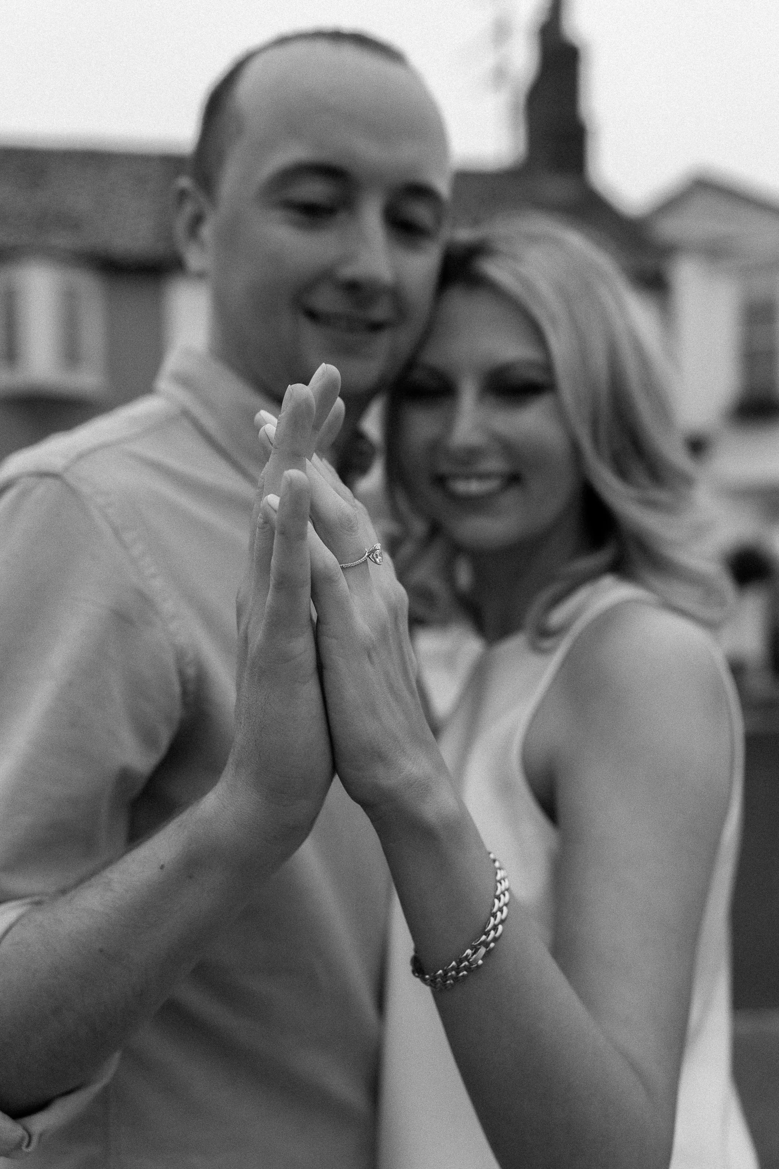 newly-engaged-couple-pose