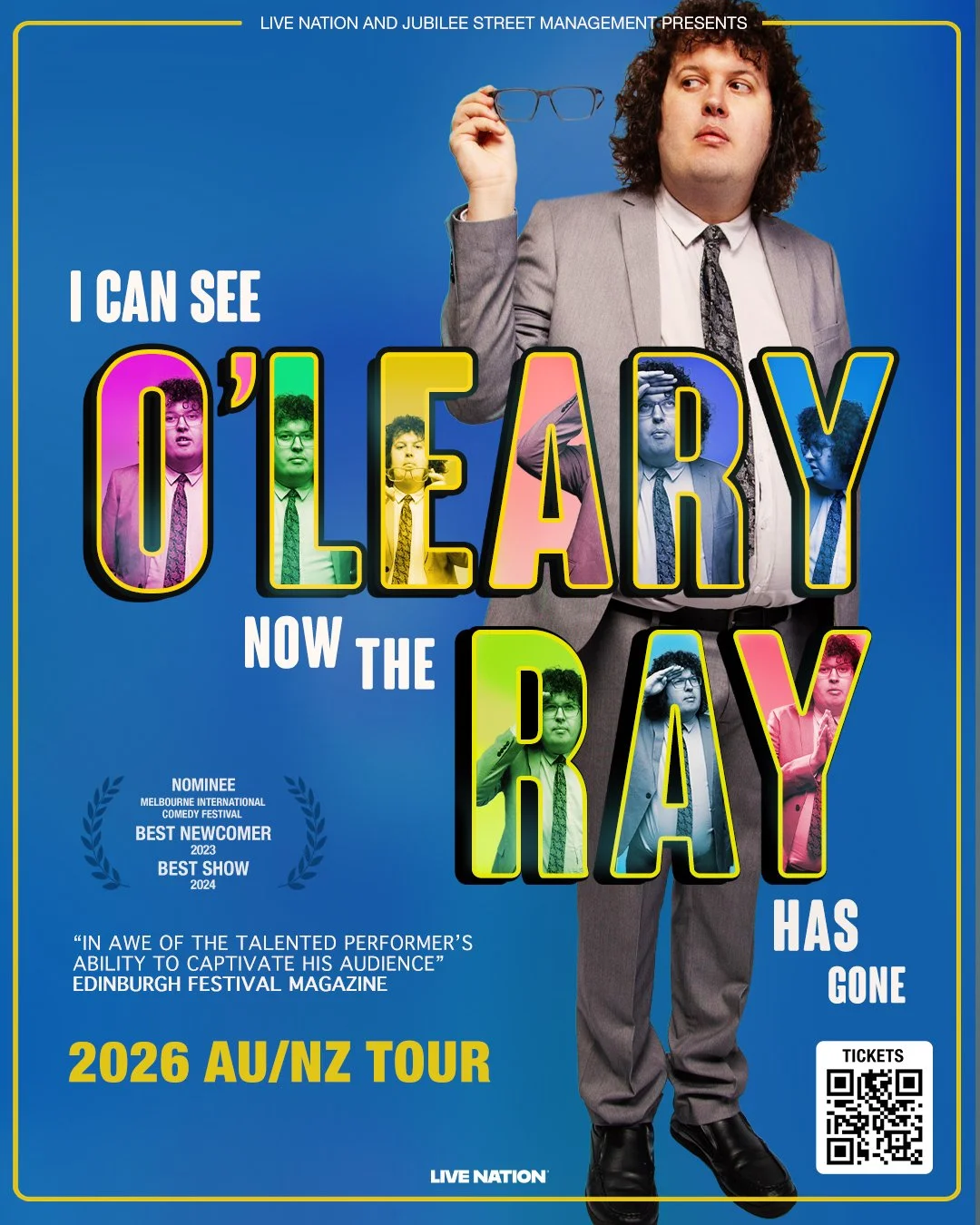 Award-Winning Kiwi Comedian Ray O'Leary Plots Australian Tour — The ...