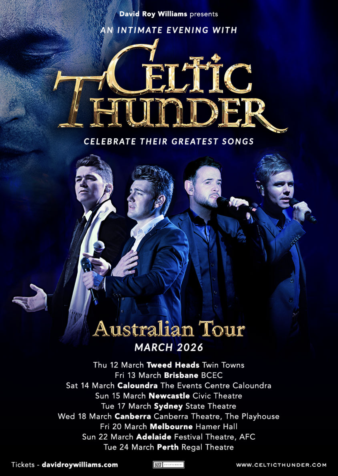 Celtic Thunder Announce 2026 Australian Tour — The Note - Your Guide to