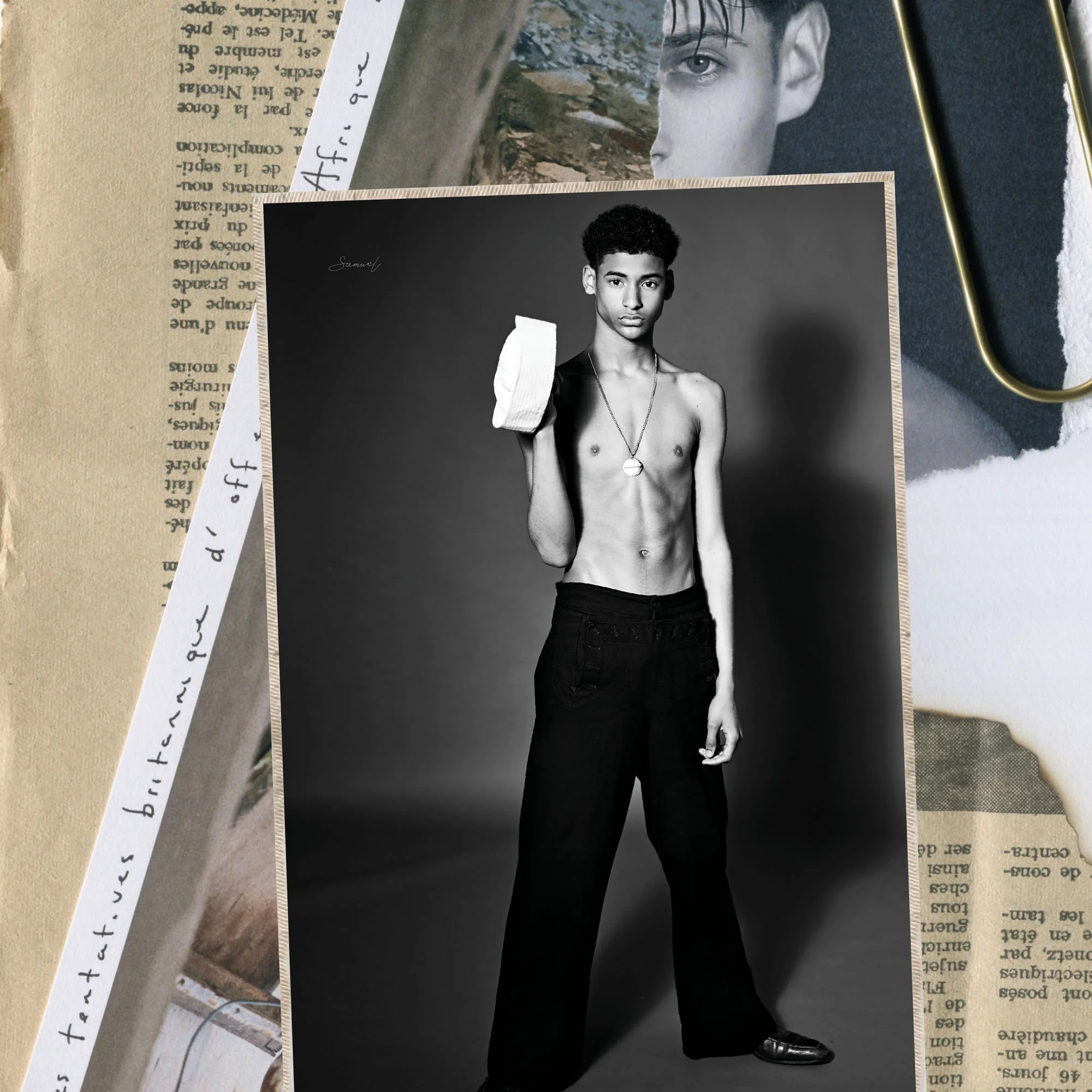 French conscript portrait – Les Appelés by Lulu La Falaise