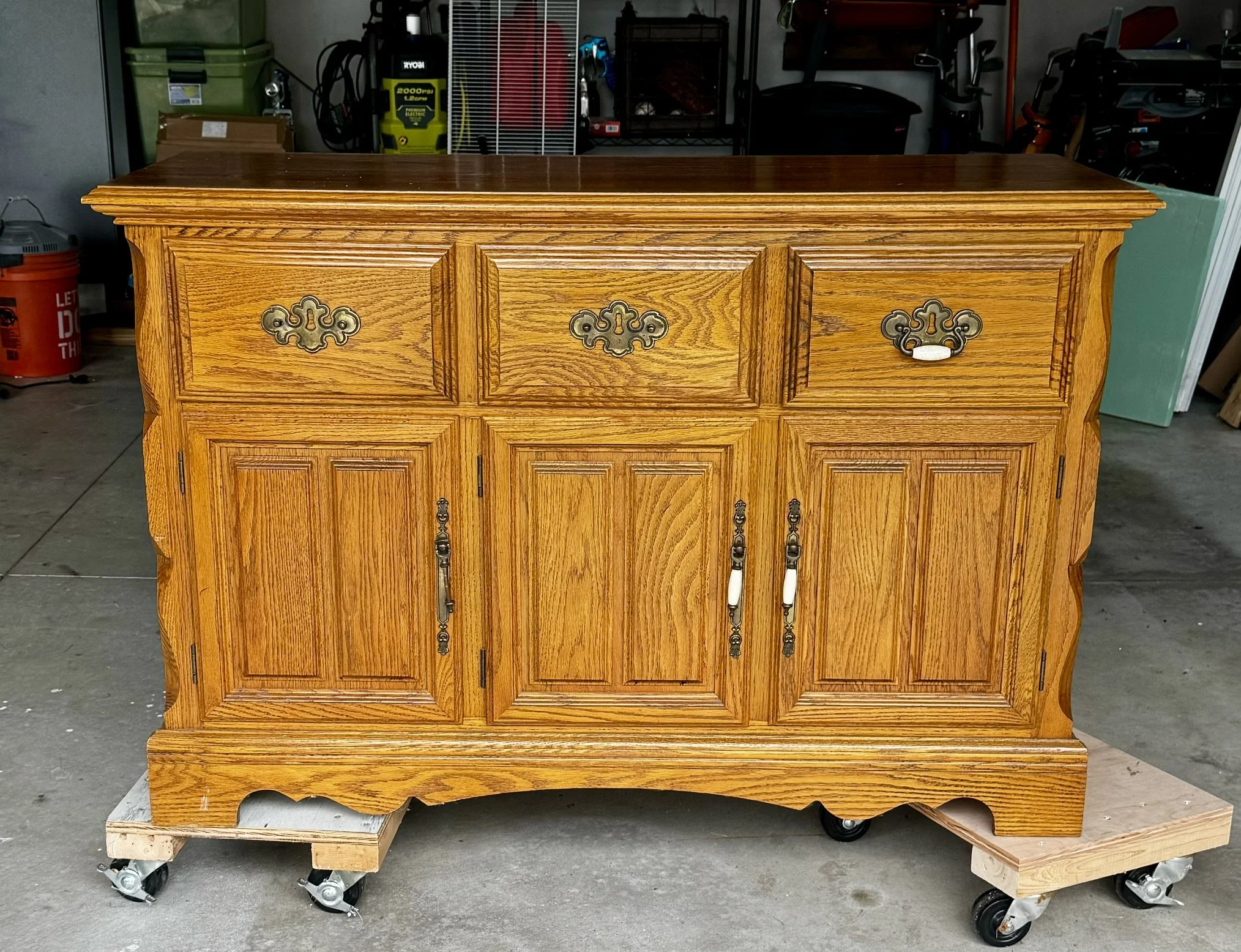 The original cabinet before the refresh!