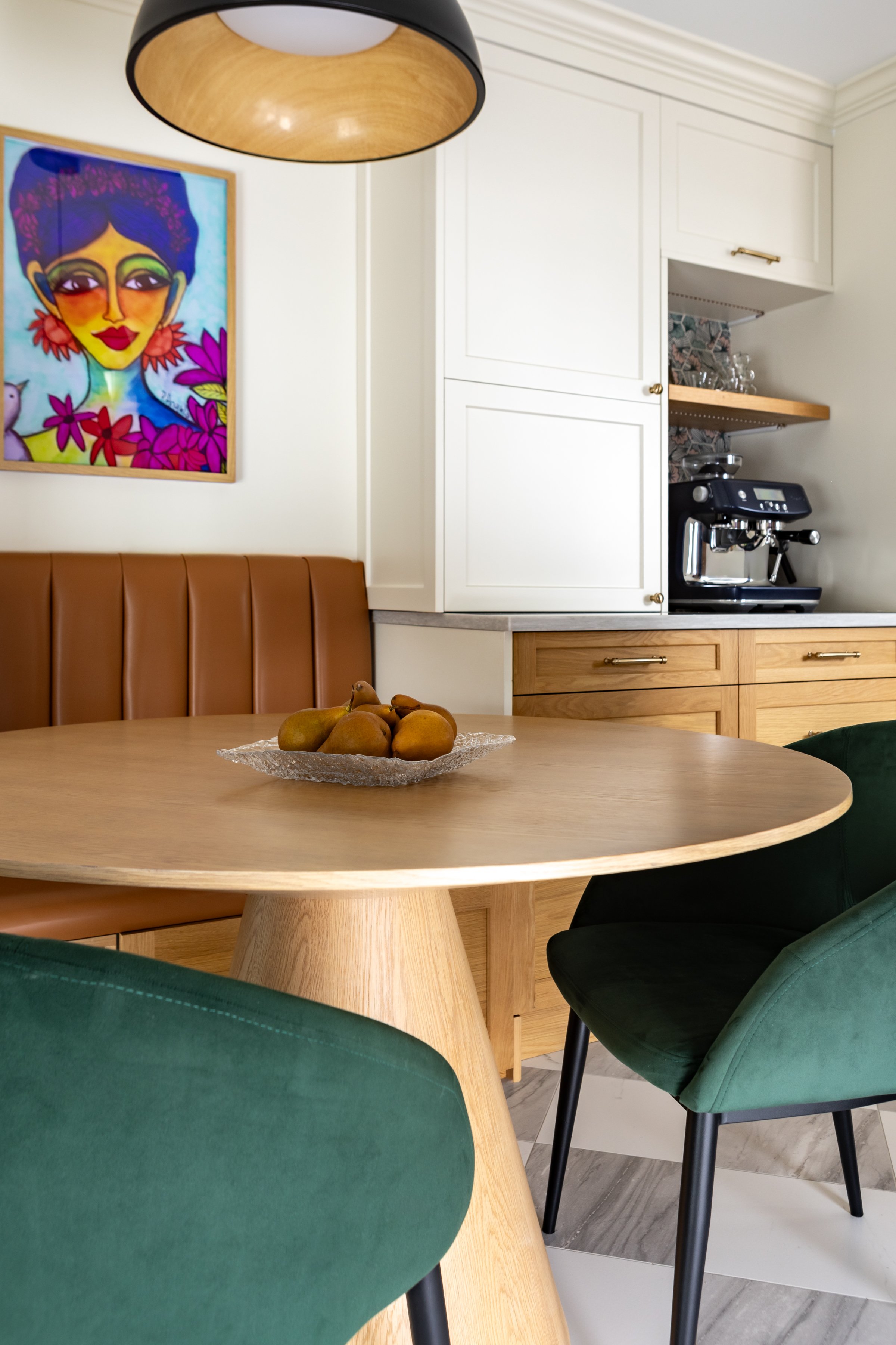 Kitchen detail — moody transitional main floor renovation in Ajax Ontario, Project Dream Home by Inspired Spaces Design Studio