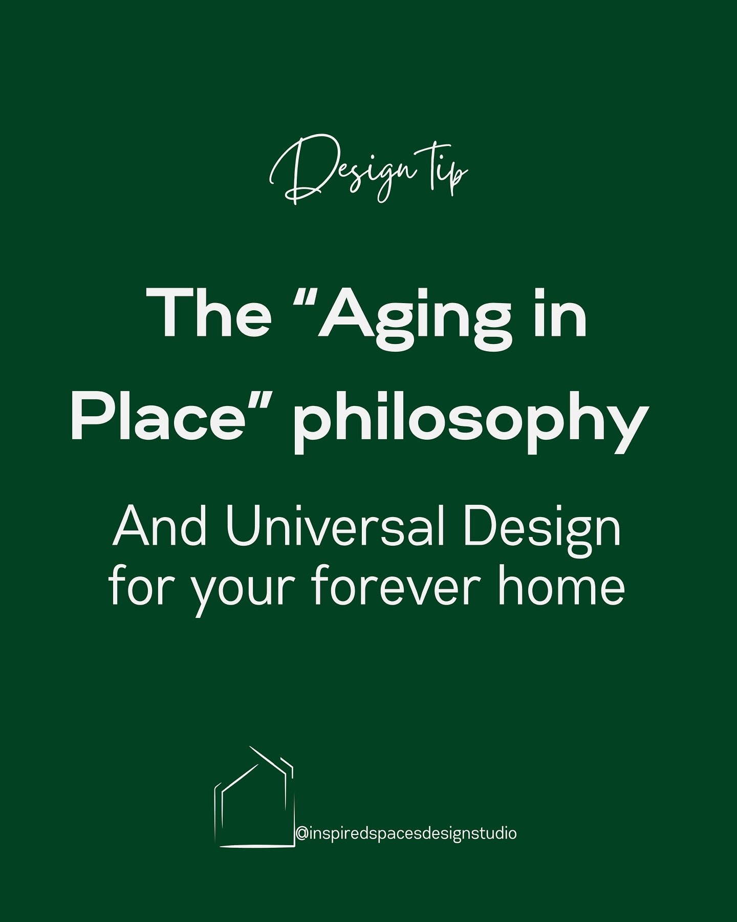 When you buy a house and call it your “forever home”, you don’t mean “until you can no longer access parts of it”. The aging in place philosophy of design allows you to create spaces that you can continue to use graceful