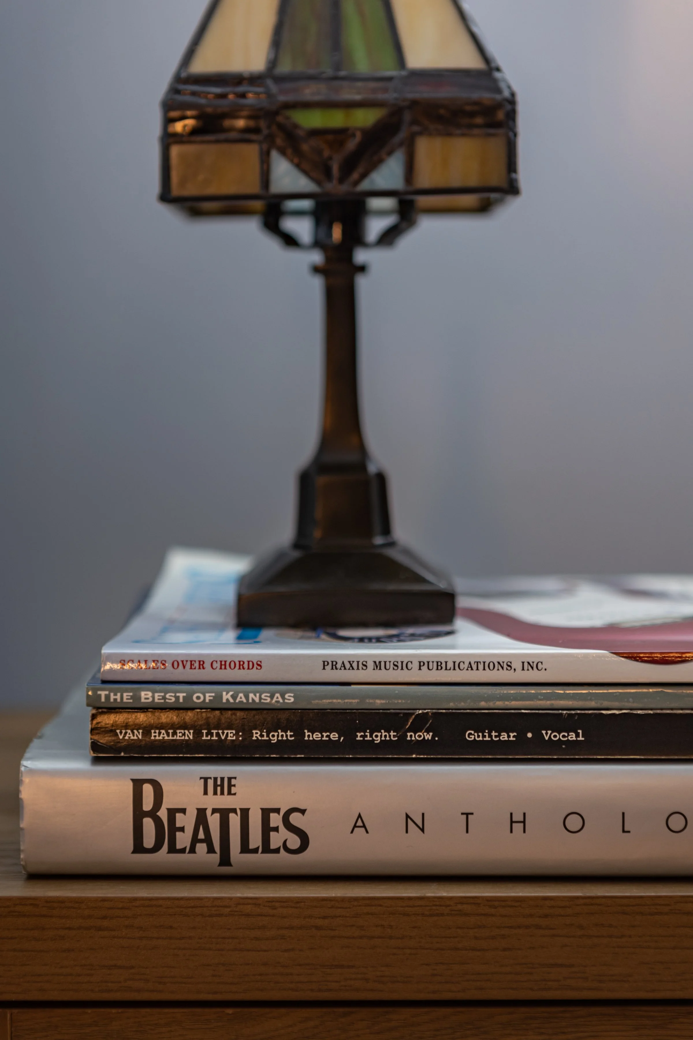 The Hallway to Nowhere — a curated music nook with guitar display, poster wall, and eclectic cabinet in Toronto Ontario, Project Ten Forward by Inspired Spaces Design Studio