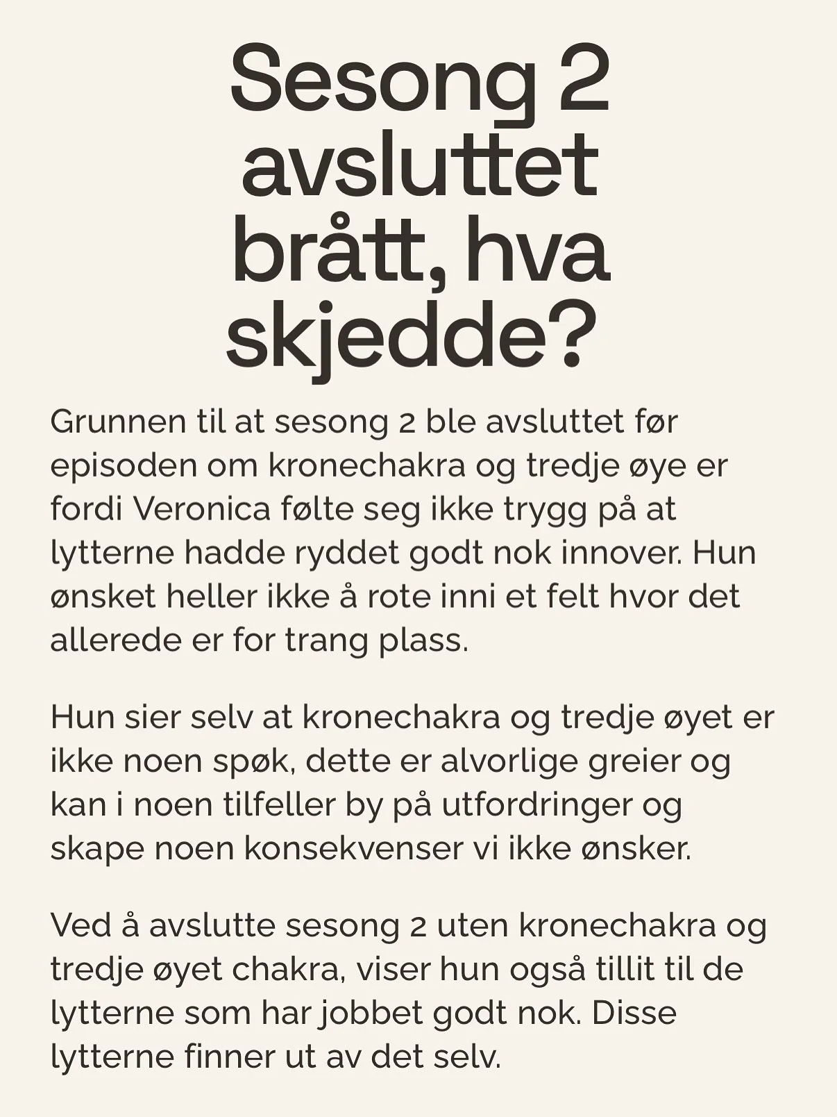 En liten nyhetsoppdatering fra hjemmesiden min ✨