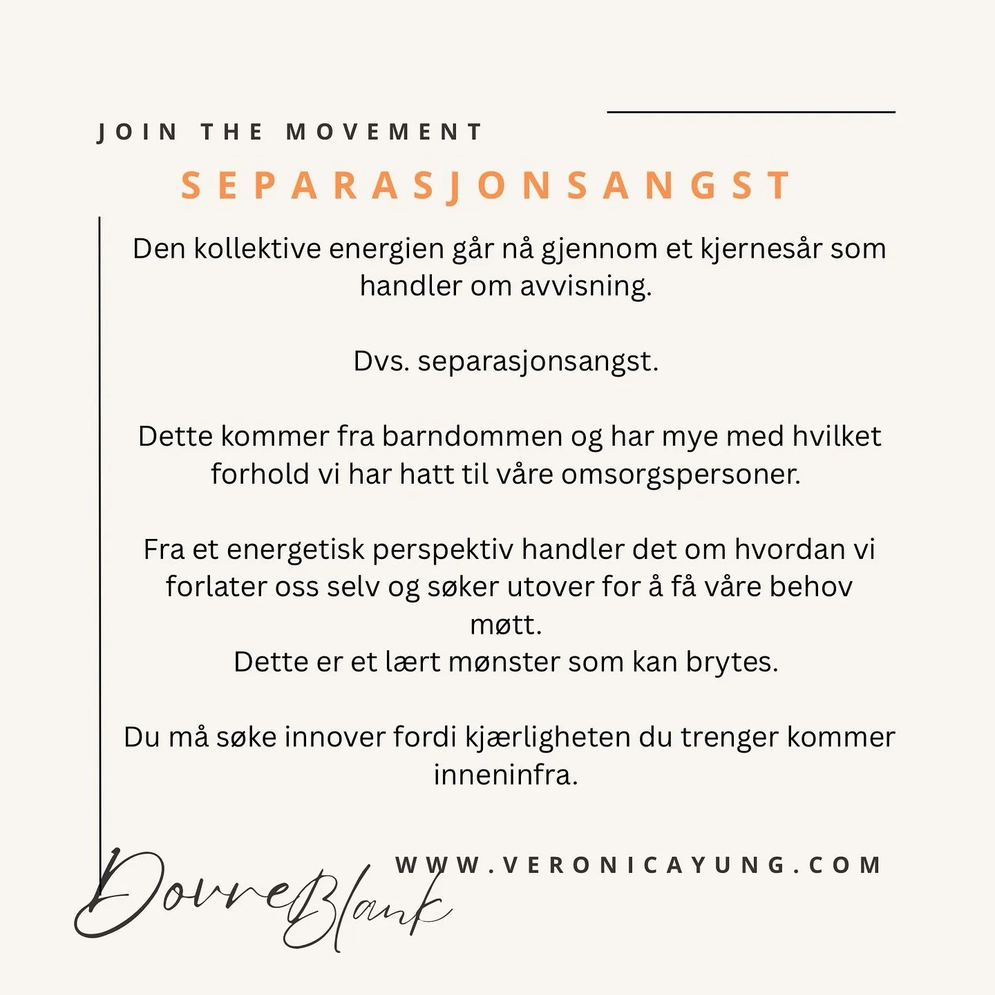 08.07.25
Oppdatering for bevissthetsskifte✨
Det vi belyser i oss selv vil minske i både størrelse og opplevelse.
Ved å sette noe i fokus gjennom bevissthet, vil det til slutt forsvinne.
Den største utfordringen er: t&o
