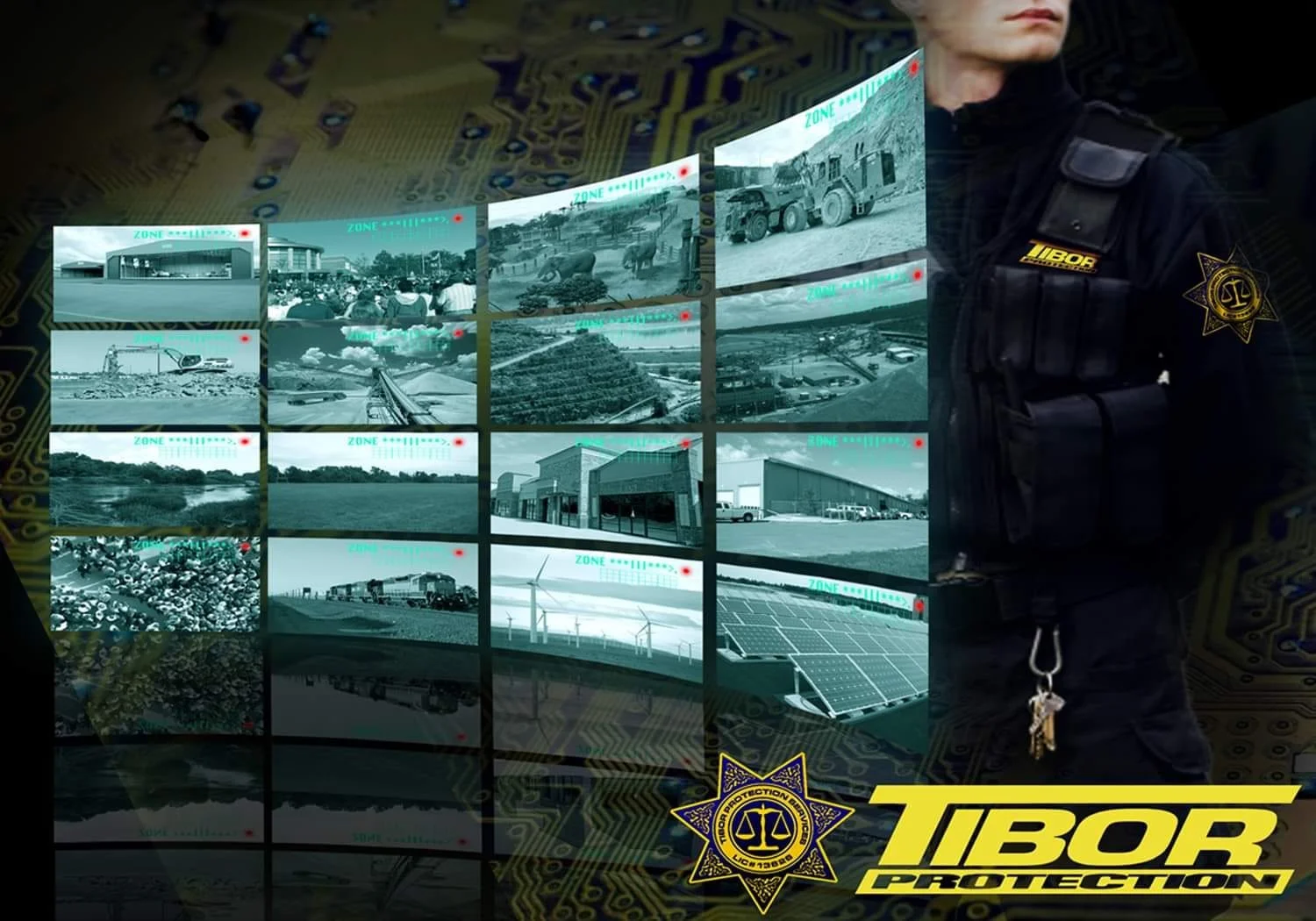 Tibor Protection patrol unit on assignment.
