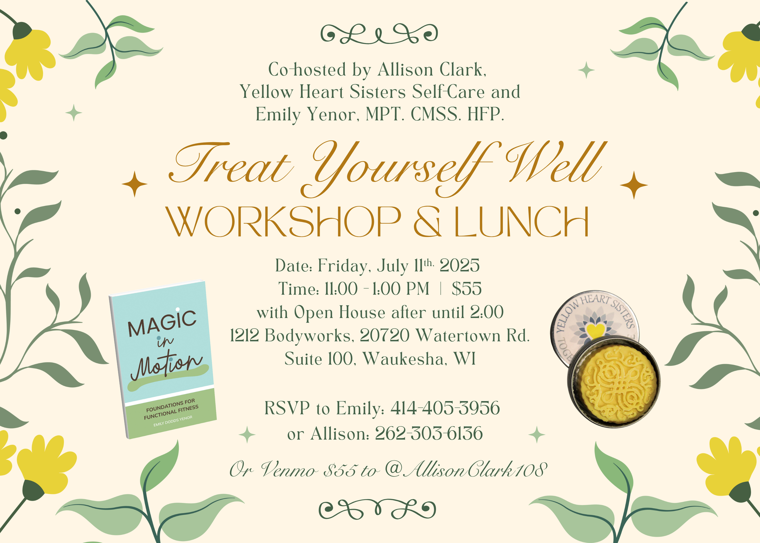 Treat Yourself Well Workshop