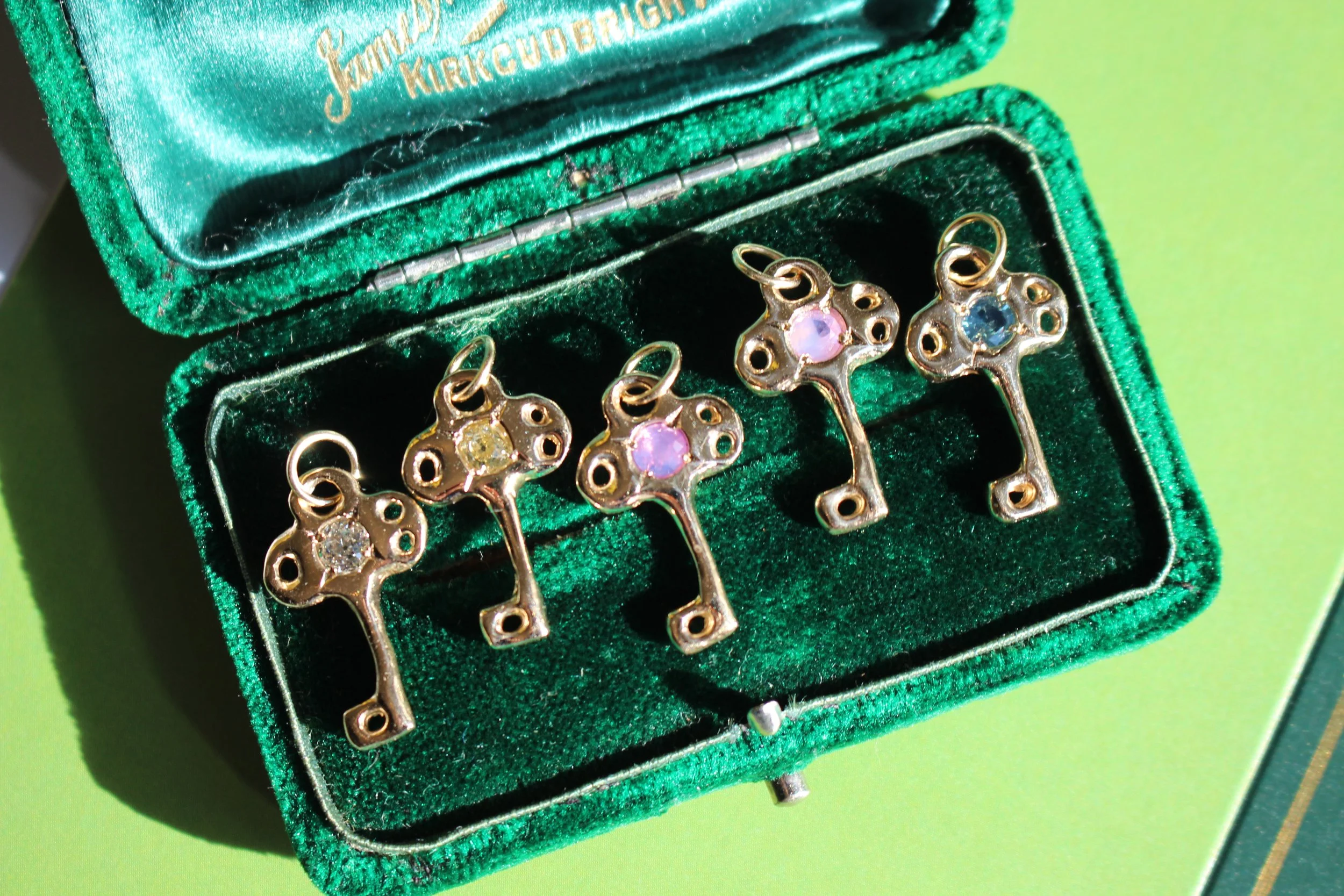 Vance Davidson x Gem Gossip Key Pendant