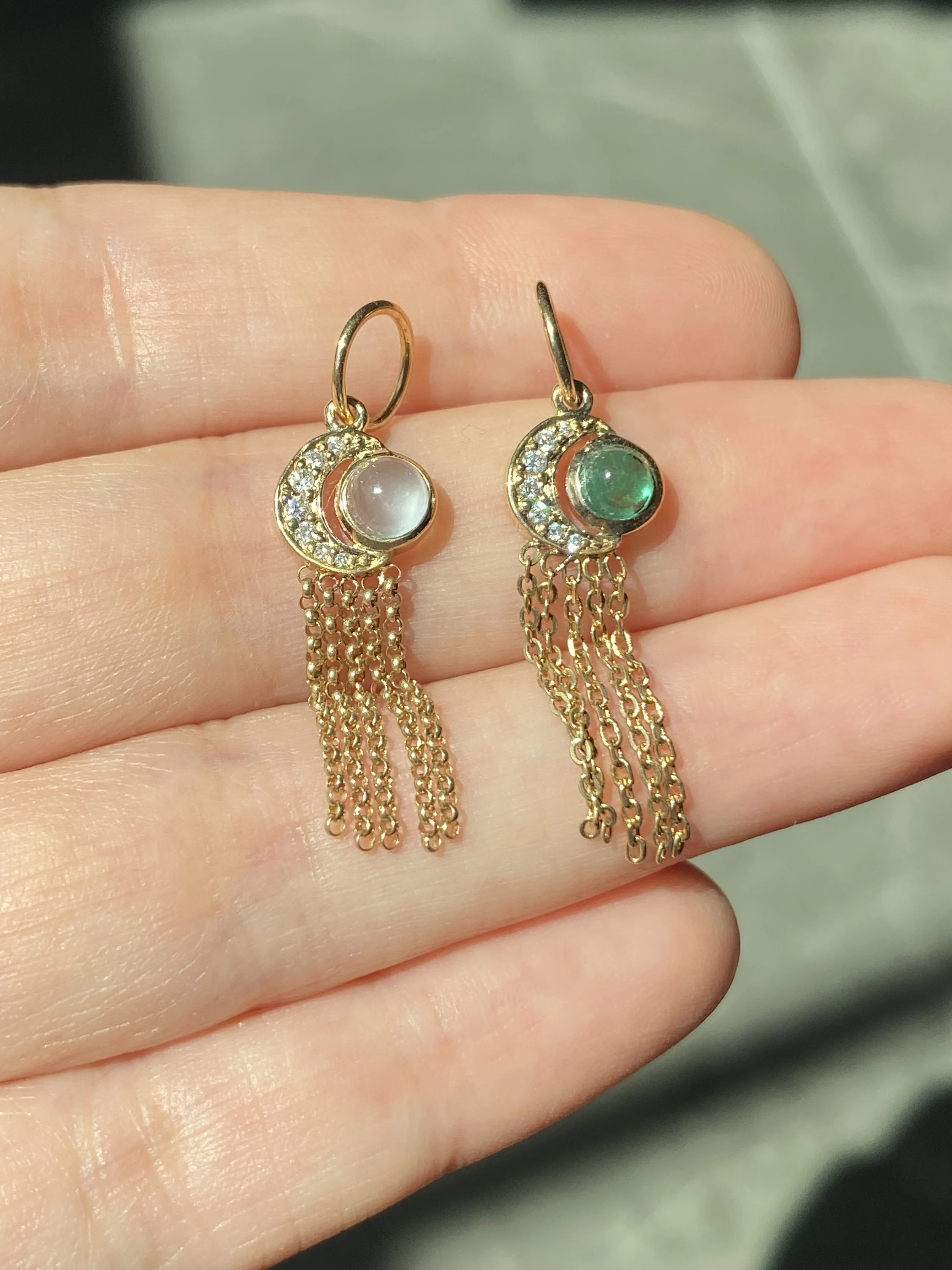 SUMMER SALE - Fringe Dangle Charms