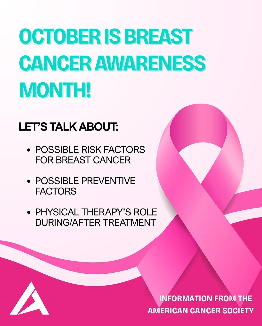 đź’—It’s still October!đź’—
Breast cancer is the most common cancer in women, and the gals have a lifetime risk of about 1 in 8. The American Cancer Society estimates 316,950 new cases of invasive breast cancer and 59,080 cases of non-invasive bre