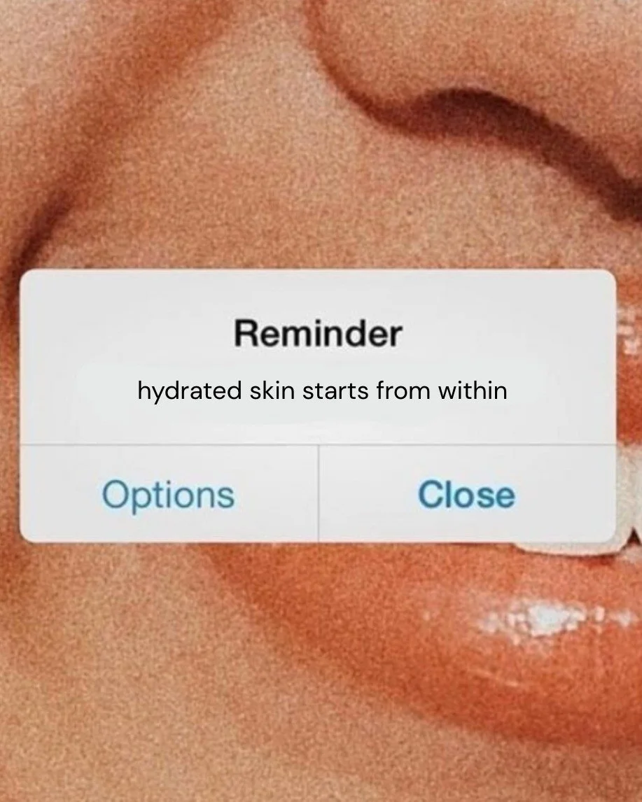 A few skincare reminders worth saving <3

Hydration starts from within. Consistency matters more than perfection. And results will always outweigh trends.

It&rsquo;s easy to get caught up in what looks good. But real skin is about what actually w