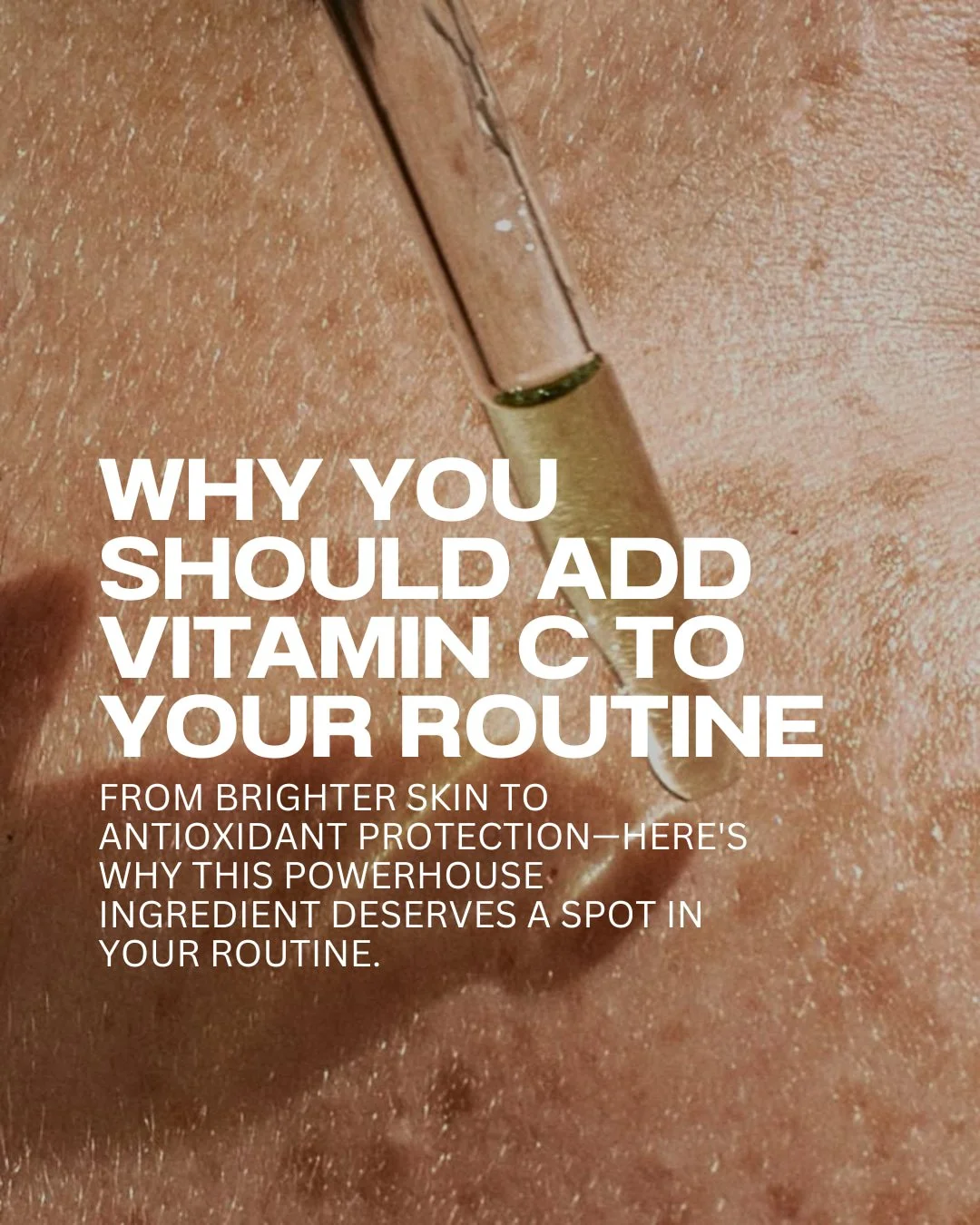 Vitamin C isn't just another skincare step. It's one of the hardest working ingredients in your routine. ✨

Whether you're looking for a brighter complexion, a more even skin tone, or extra antioxidant support, a well formulated Vitamin C serum can h