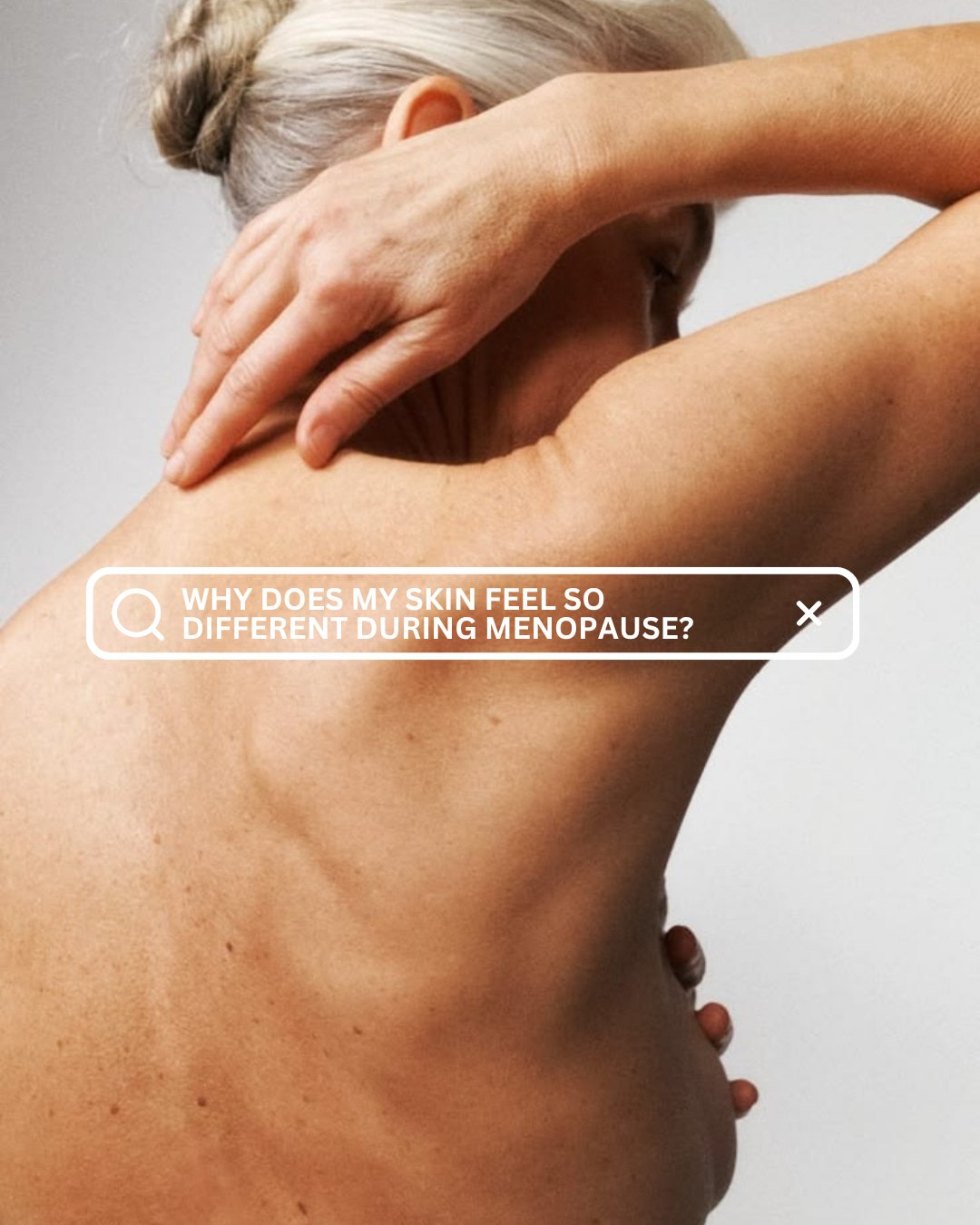 Your skin can change during menopause. Your routine can evolve with it. 🤍

As estrogen levels change during menopause, some people may notice increased dryness, changes in firmness and elasticity, or skin that feels more sensitive than it once did.
