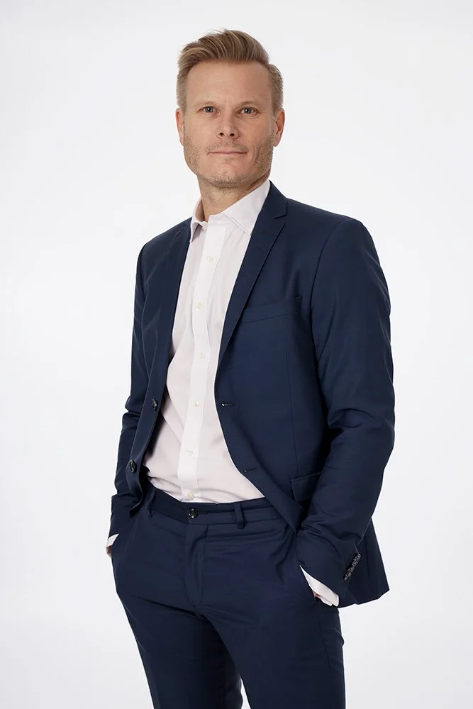 Profilbild CV man kavaj
