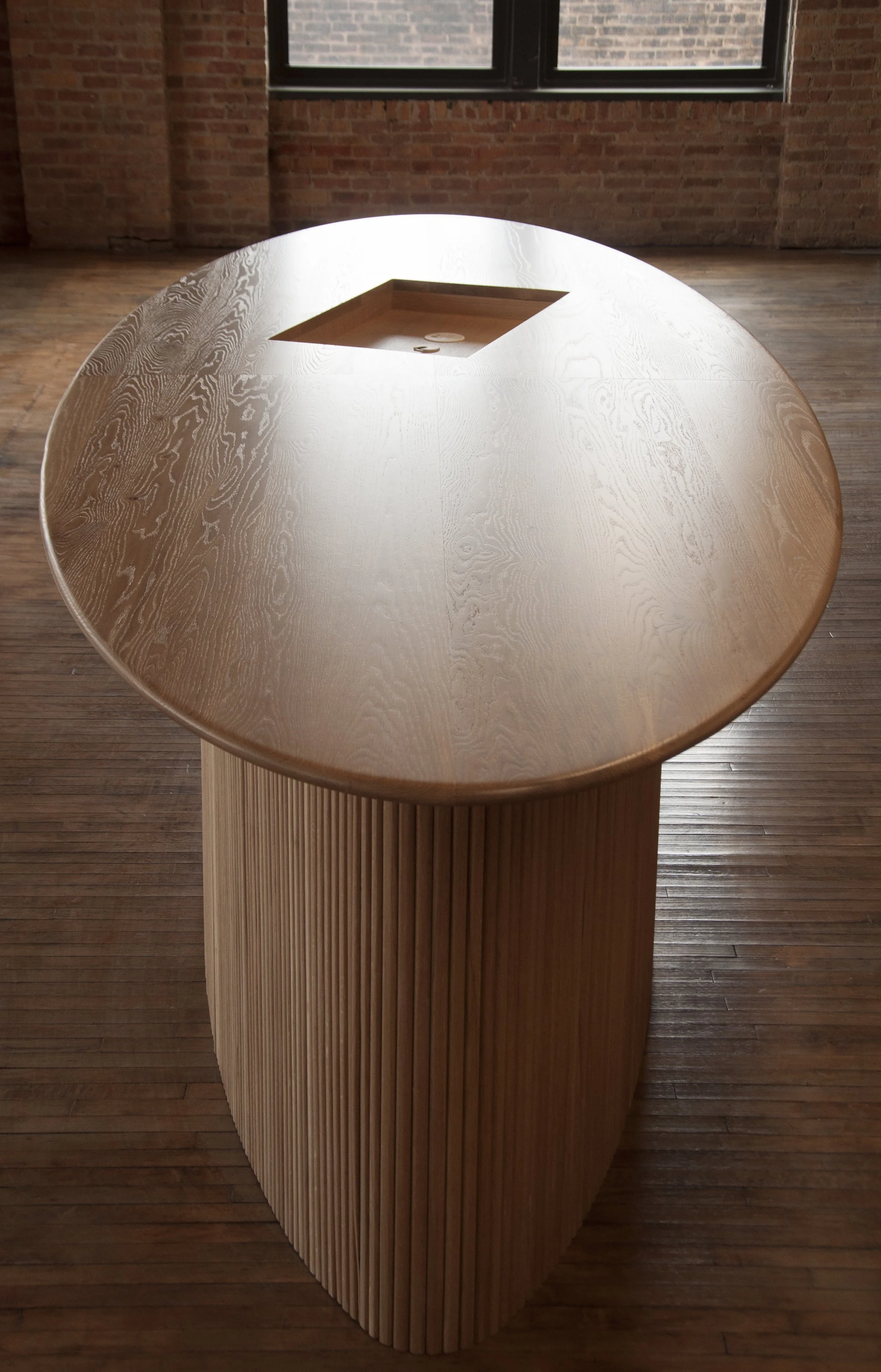 Woodworking. Furniture. Custom Furniture. Cabinets. Cabinetry. Custom Cabinets. Fabricating. Fabrication. Design. Designer. Original. Table. Tables. Banquette. Seating. VOC. Paint. Waterbased. Lighting. Finish. Finishing. Hardwood. Professional. Resi