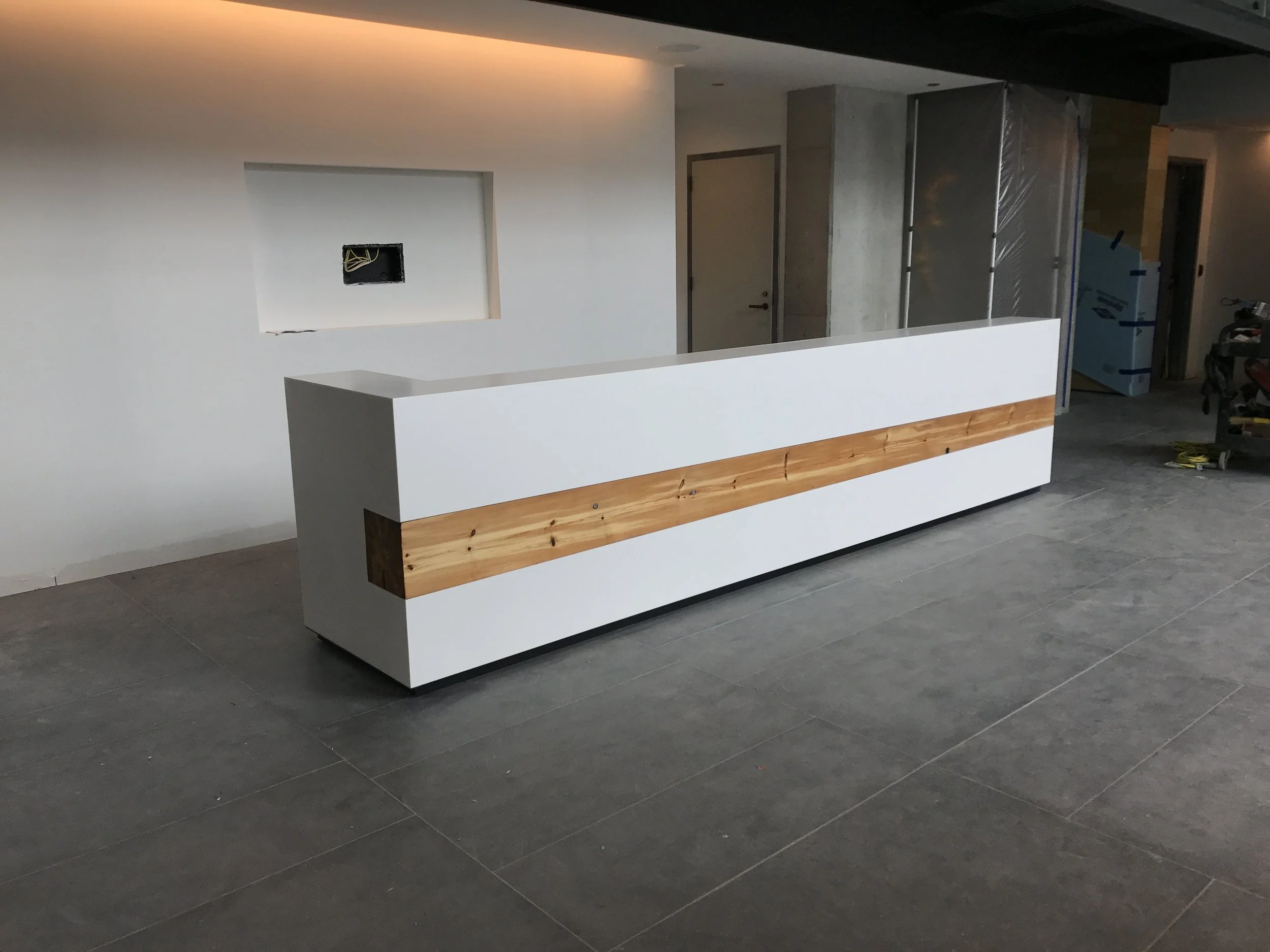 Woodworking. Furniture. Custom Furniture. Cabinets. Cabinetry. Custom Cabinets. Fabricating. Fabrication. Design. Designer. Original. Table. Tables. Banquette. Seating. VOC. Paint. Waterbased. Lighting. Finish. Finishing. Hardwood. Professional. Resi